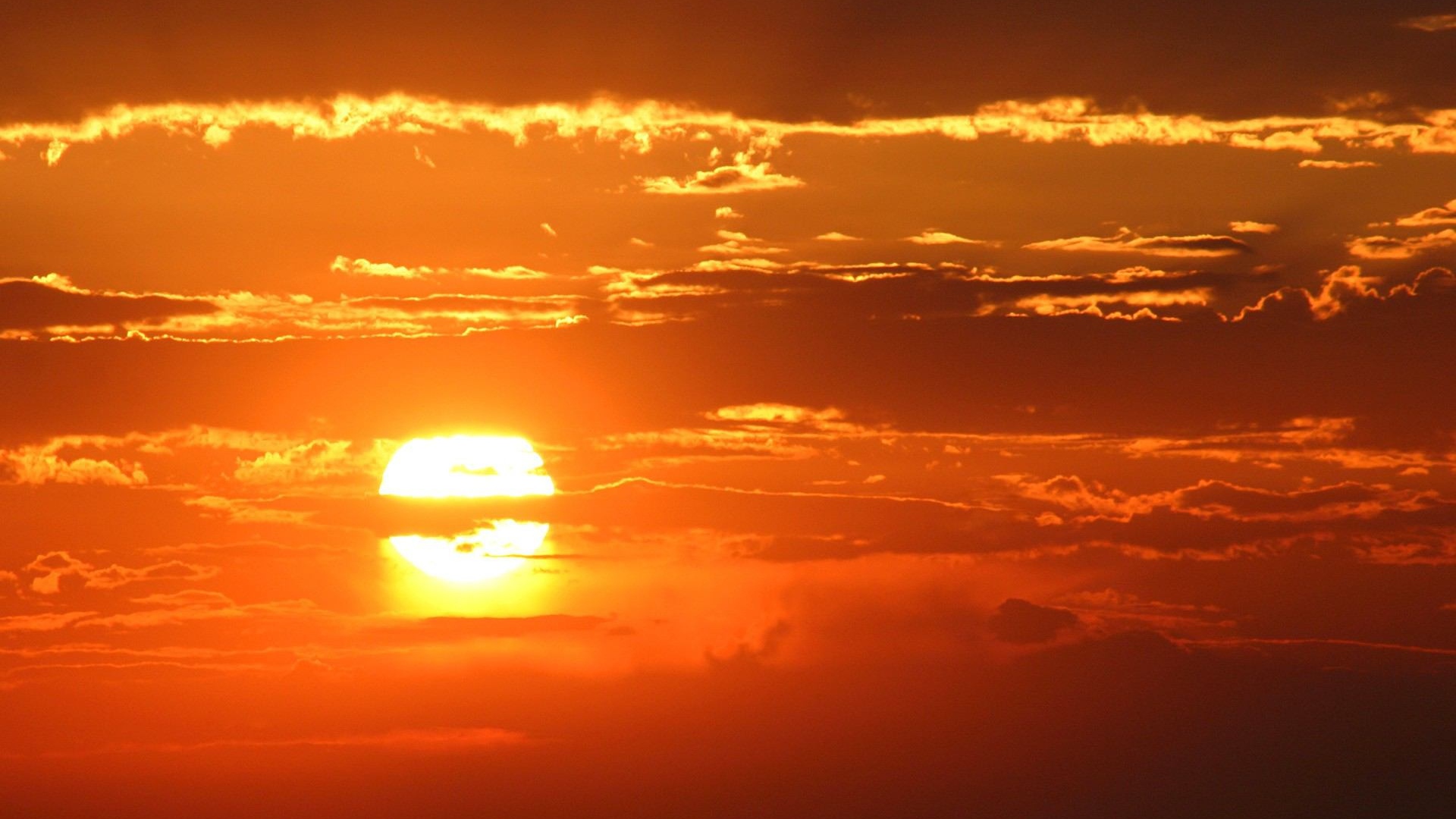 Sunset Sky Full Hd - HD Wallpaper 