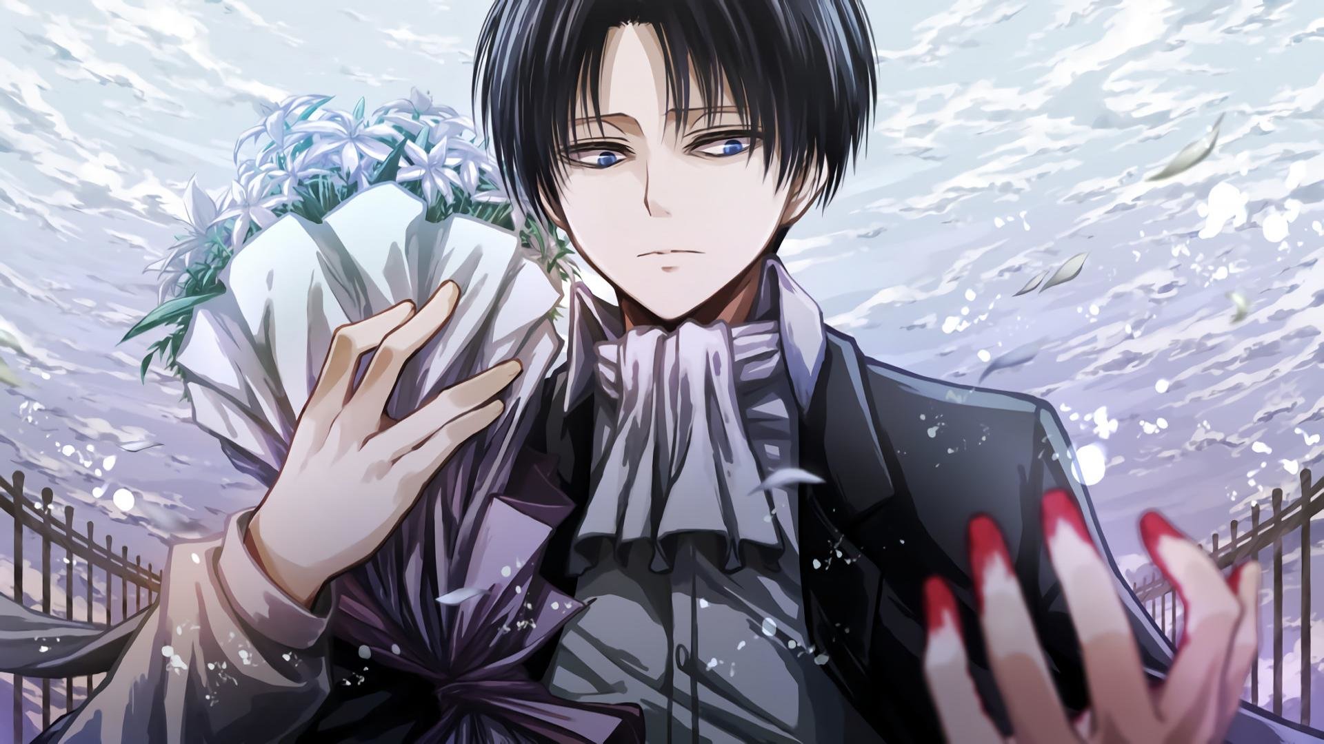 High Resolution Levi Ackerman Full Hd 1080p Wallpaper - Levi Ackerman Pic Hd - HD Wallpaper 