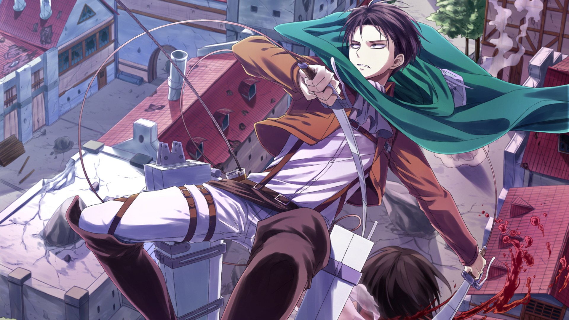 Attack On Titan Levi Wallpaper 4k - HD Wallpaper 