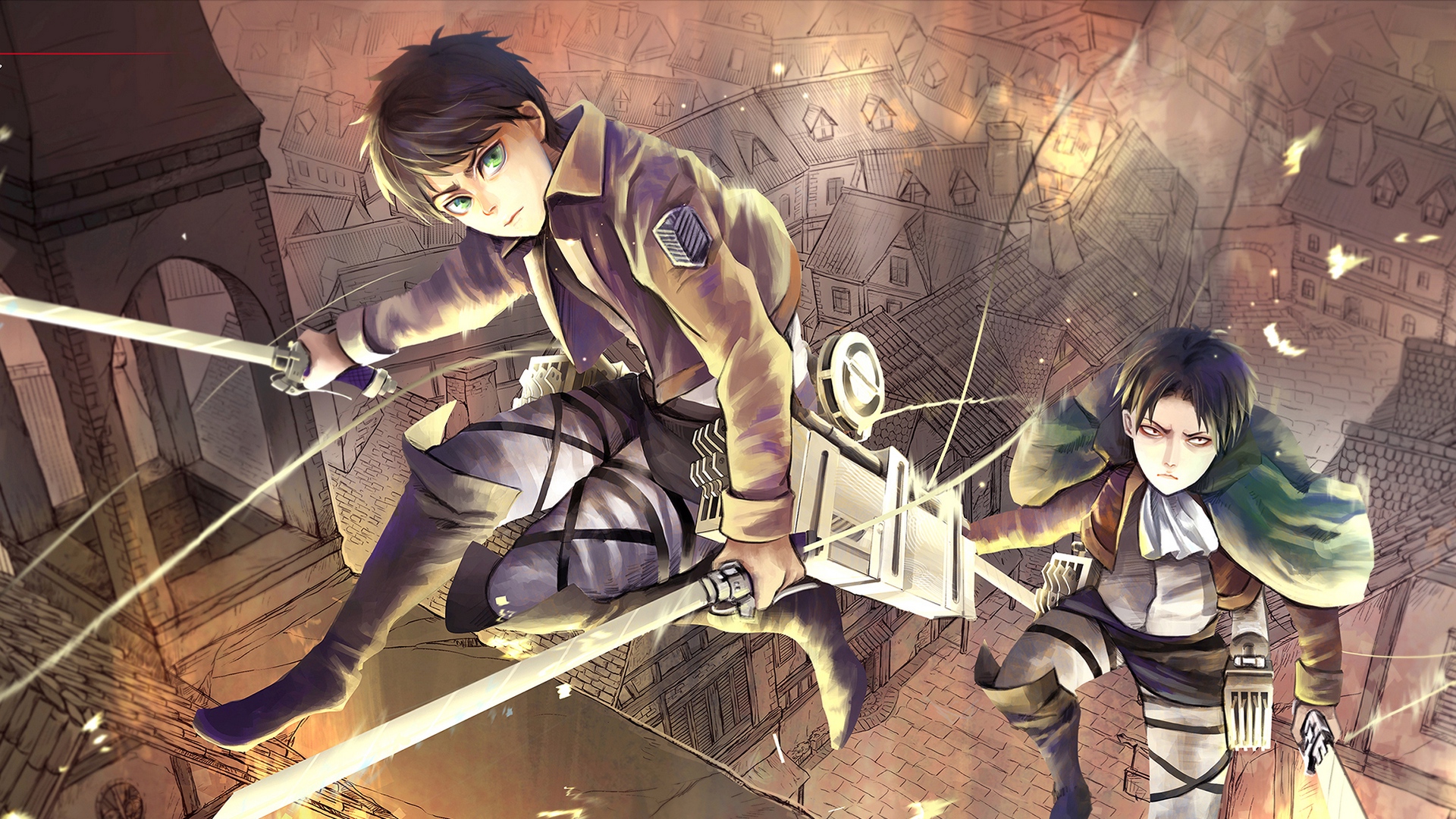 Levi Wallpaper Attack On Titan - HD Wallpaper 