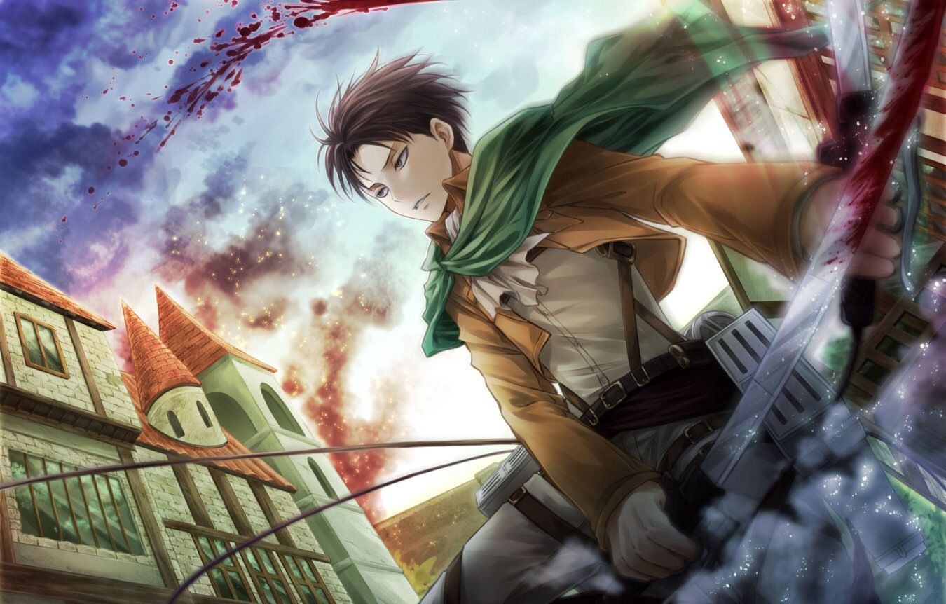 Shingeki No Kyojin Levi Wallpaper Hd - HD Wallpaper 