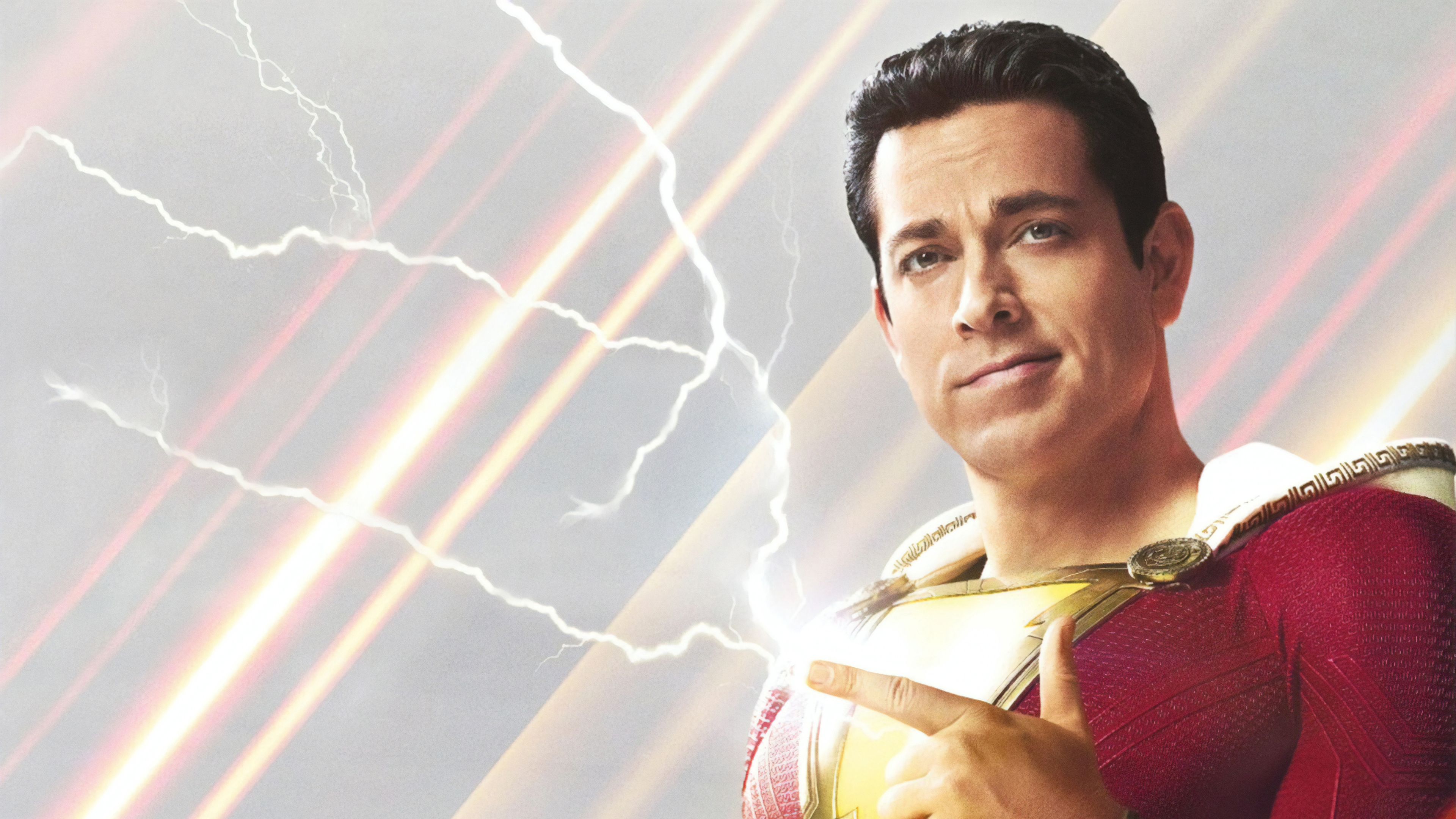 Shazam Movie 4k Poster - Zachary Levi Star Lord - HD Wallpaper 