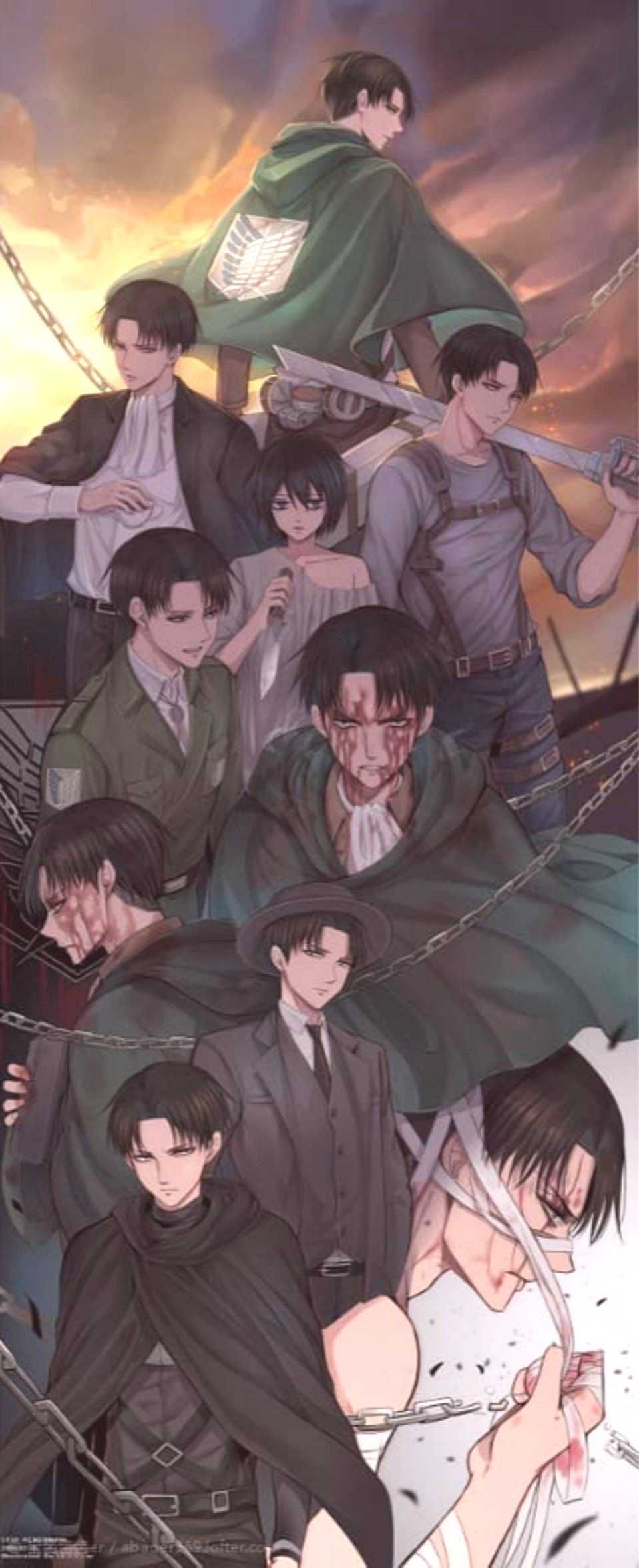 #ackerman #levi #yes #д Levi Ackerman Yes You Can Find - Cartoon - HD Wallpaper 