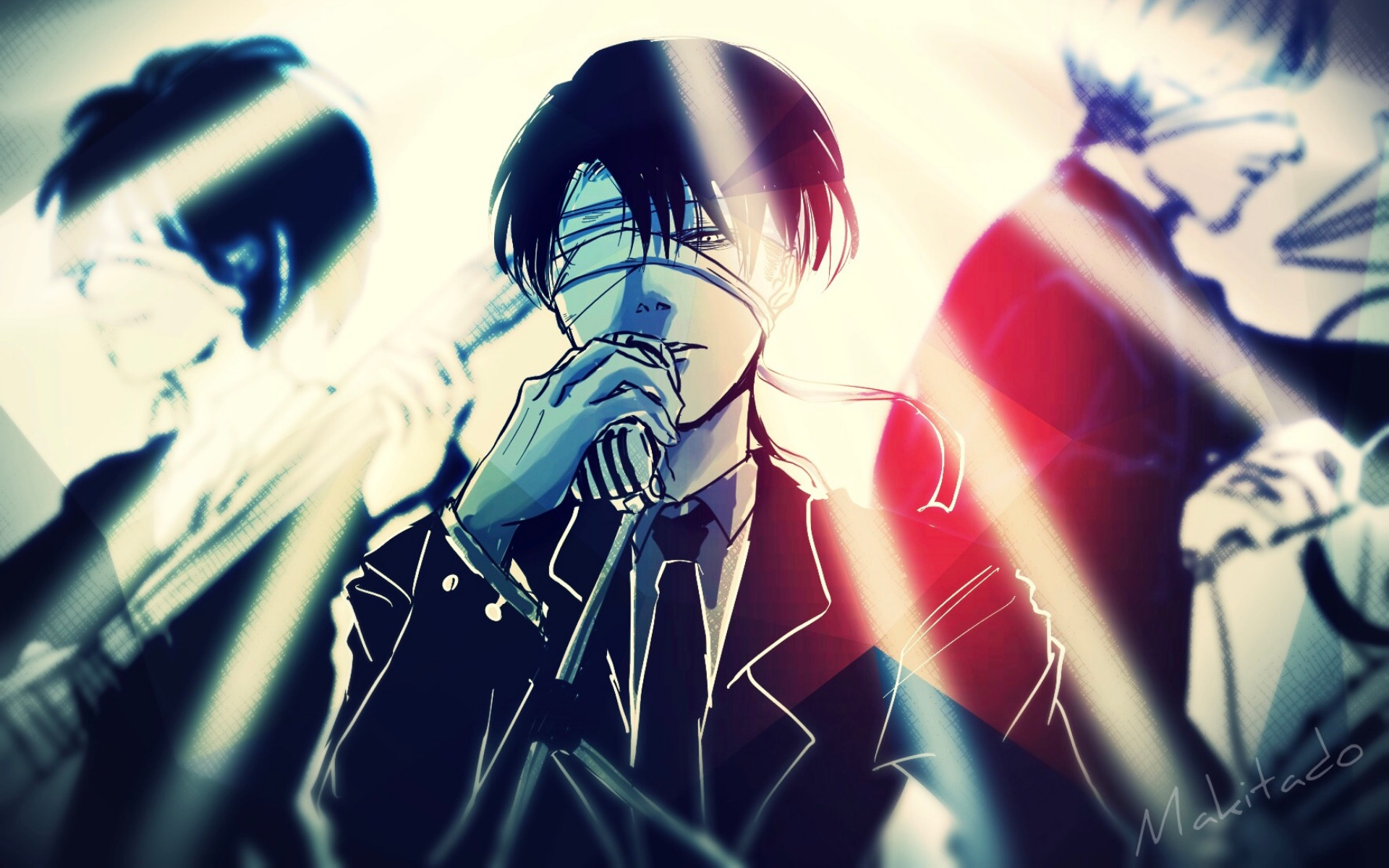 Levi Ackerman, Concert, Attack On Titan, Artwork, Shingeki - Fondo De  Pantalla De Levi Ackerman - 1920x1200 Wallpaper - teahub.io