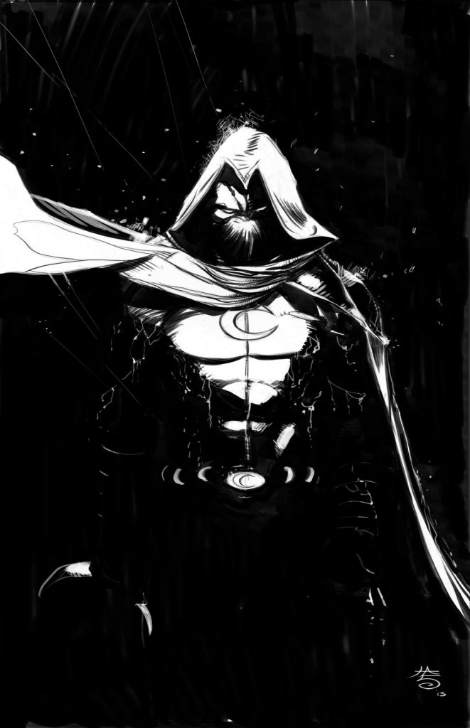 Moon Knight By Francescoiaquinta Dwyjyt Pic Hwb212936 - Moon Knight Wallpaper Phone - HD Wallpaper 