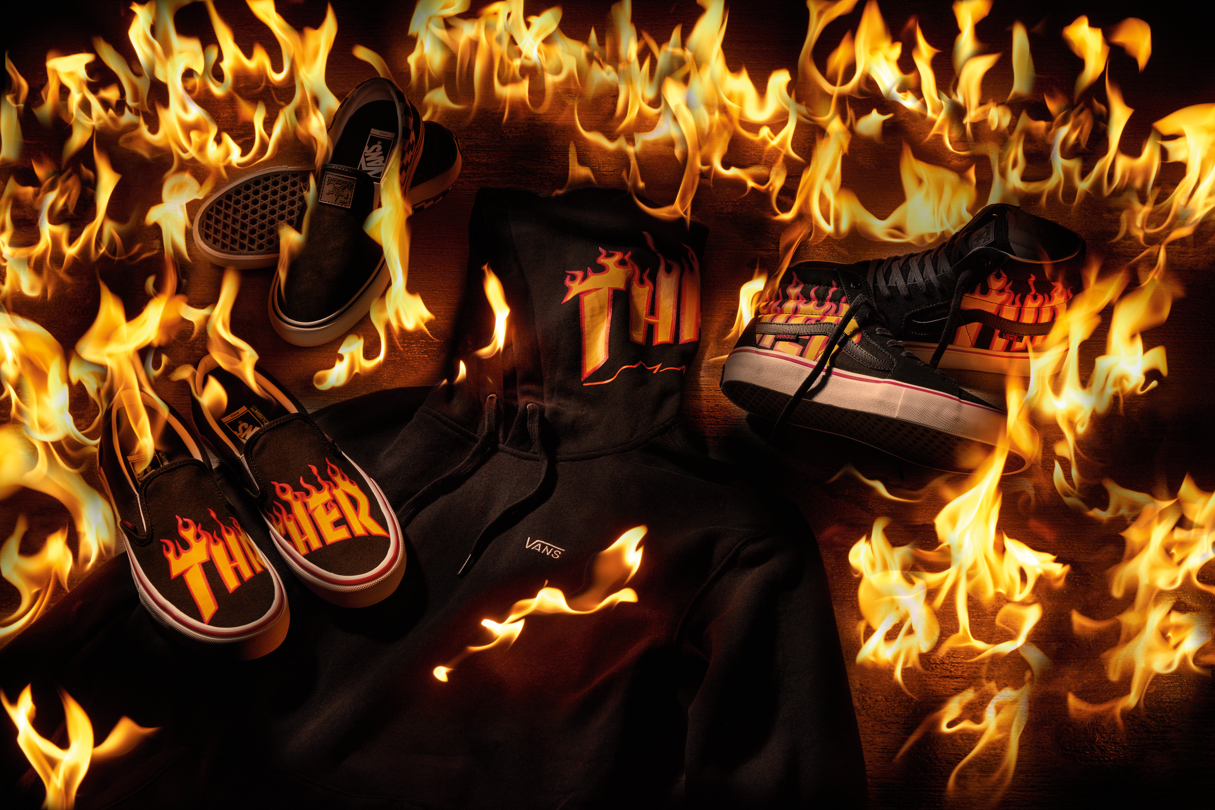 thrasher vans wallpaper