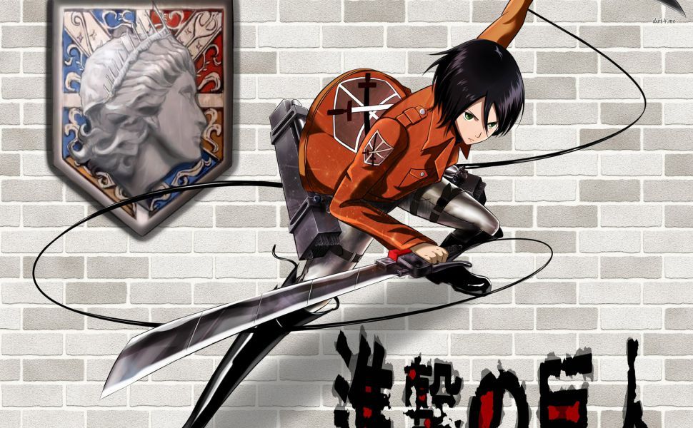 Mikasa In Attack On Titan Wallpaper Hd - HD Wallpaper 