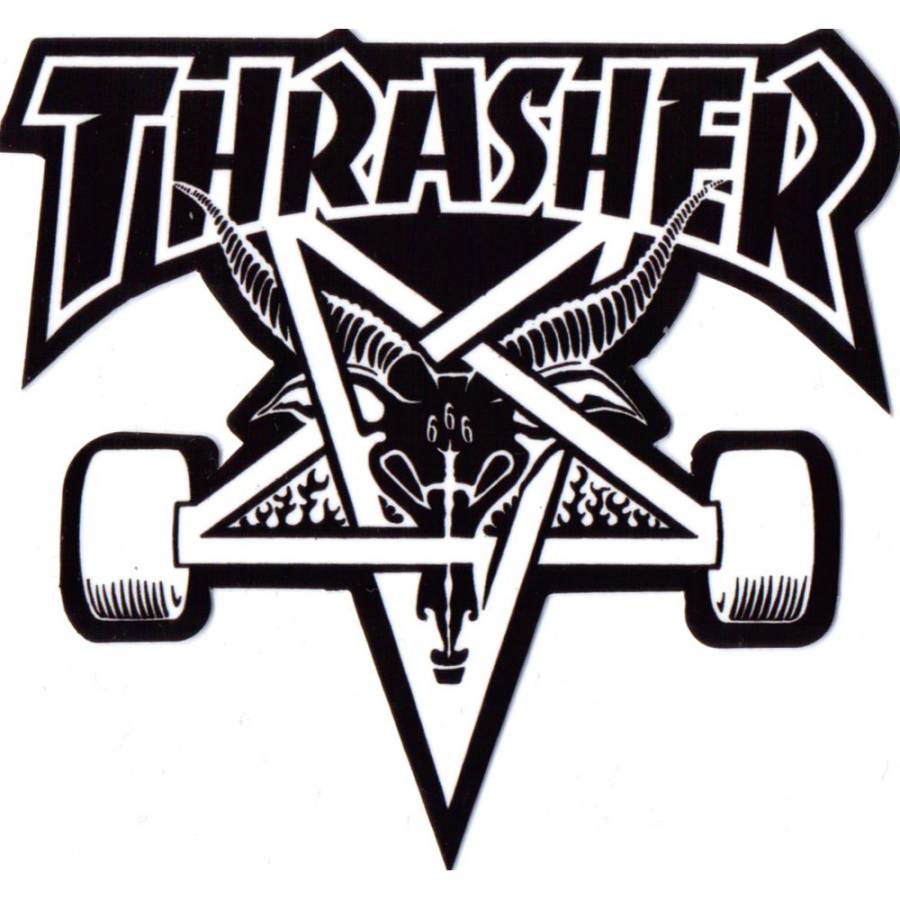 Thrasher Skate Goat - HD Wallpaper 