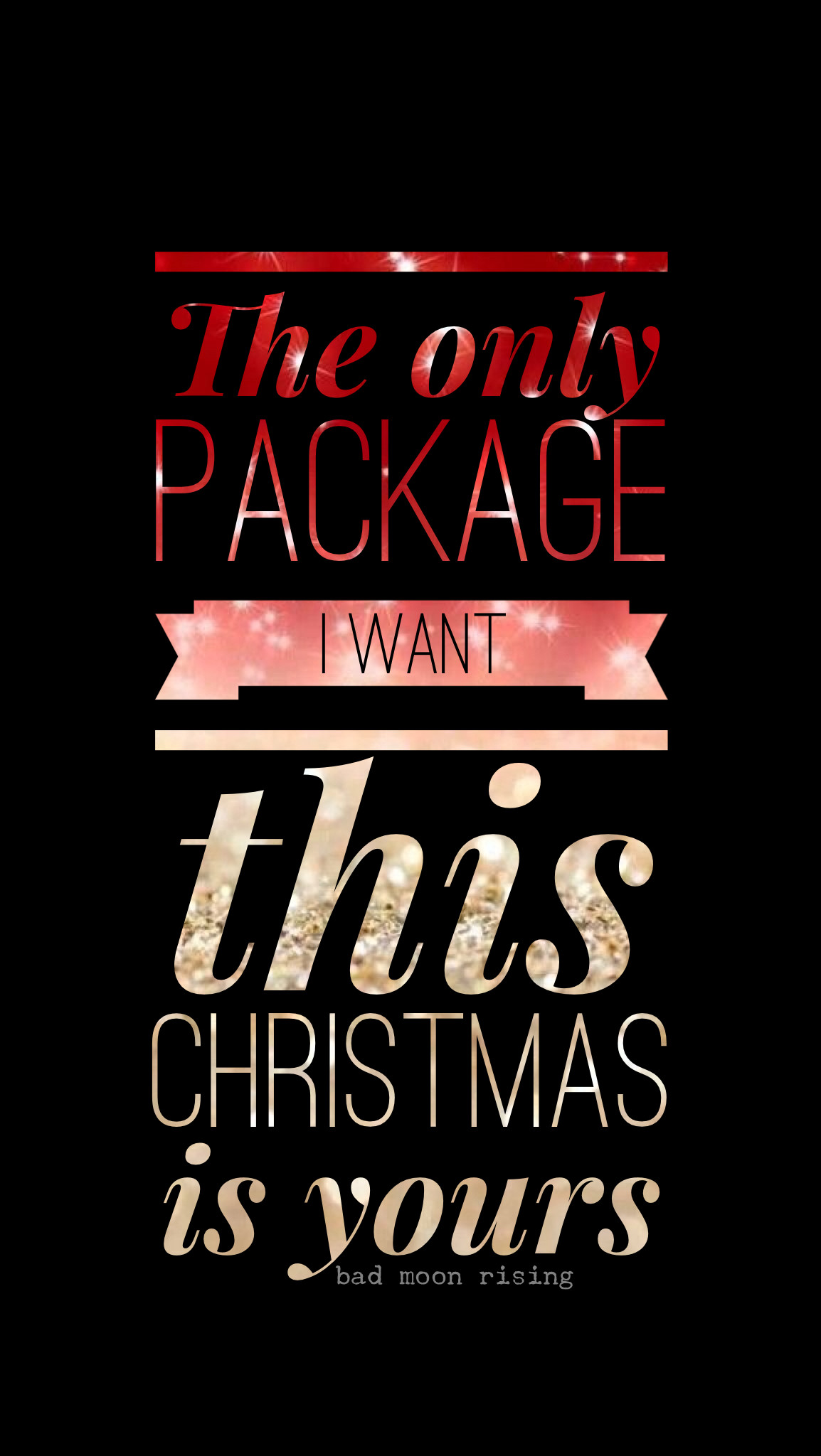 The Only Package I Want This Christmas Is Yours - Poster - HD Wallpaper 