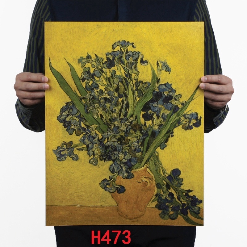 Vincent Van Gogh Irises - HD Wallpaper 