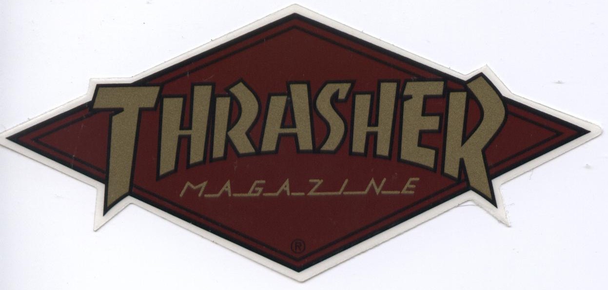 Thrasher Magazine Logo Stickers - Thrasher - HD Wallpaper 