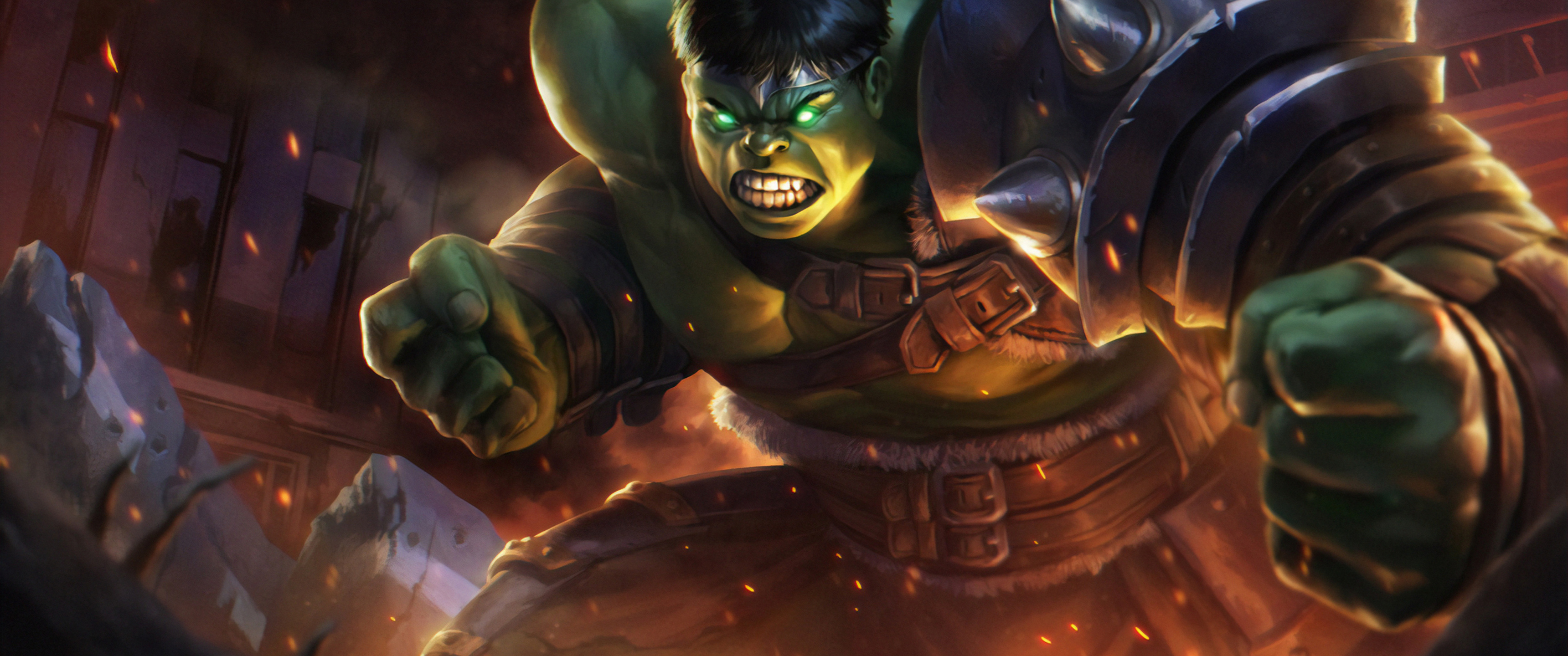 World War Hulk Concept Art - HD Wallpaper 