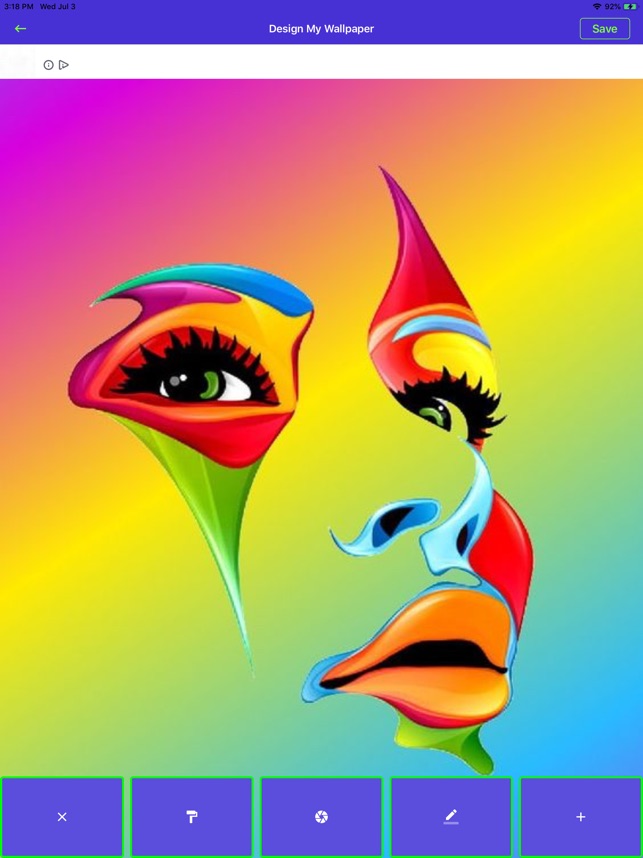 Colorful Faces - HD Wallpaper 