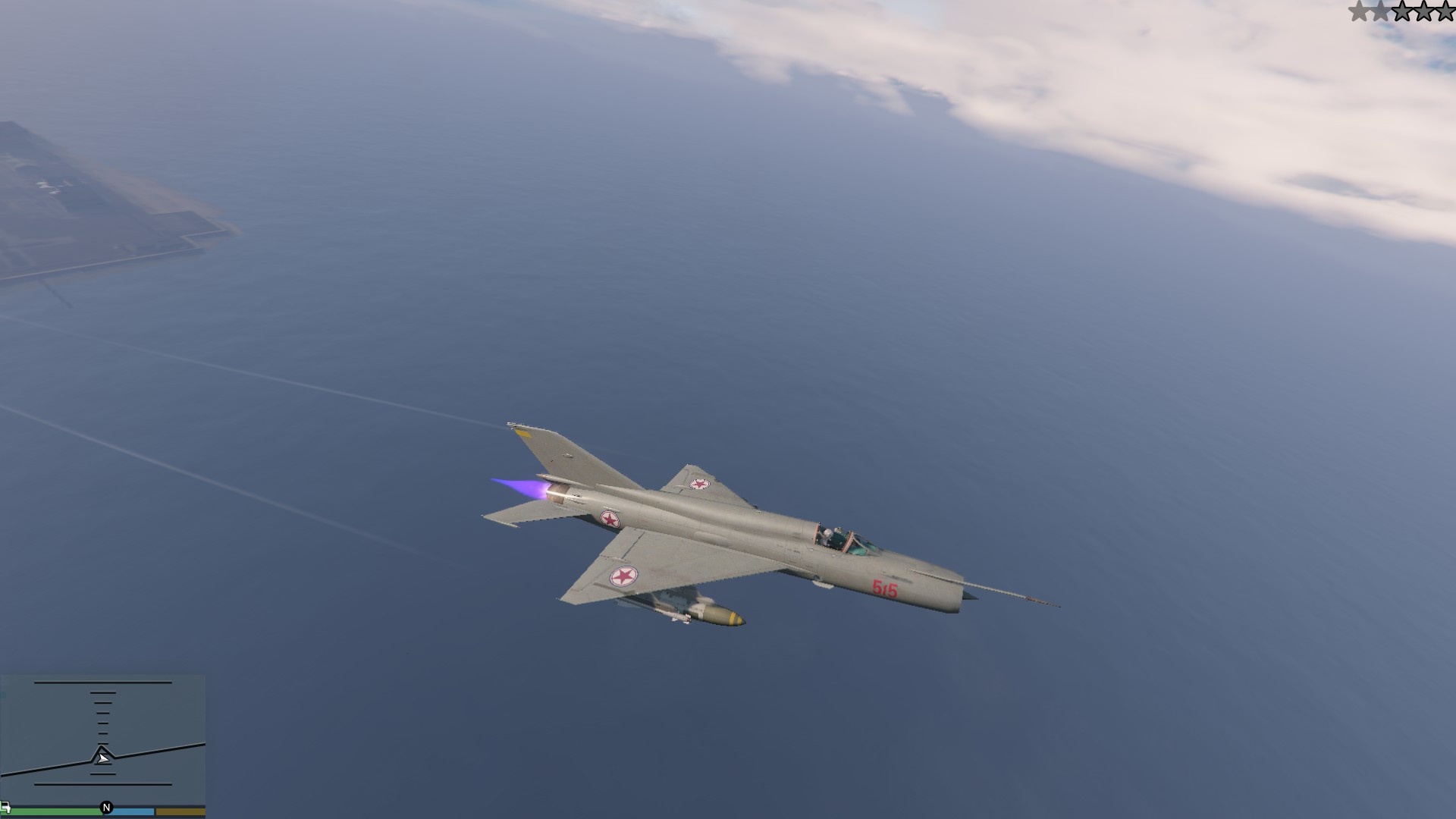 Mig 21 Gta 5 - HD Wallpaper 
