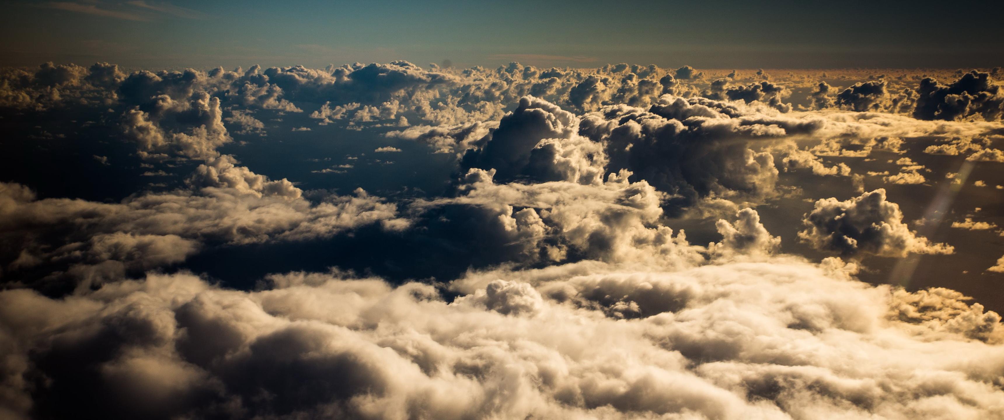 Clouds, Aerial View - Cloud - HD Wallpaper 
