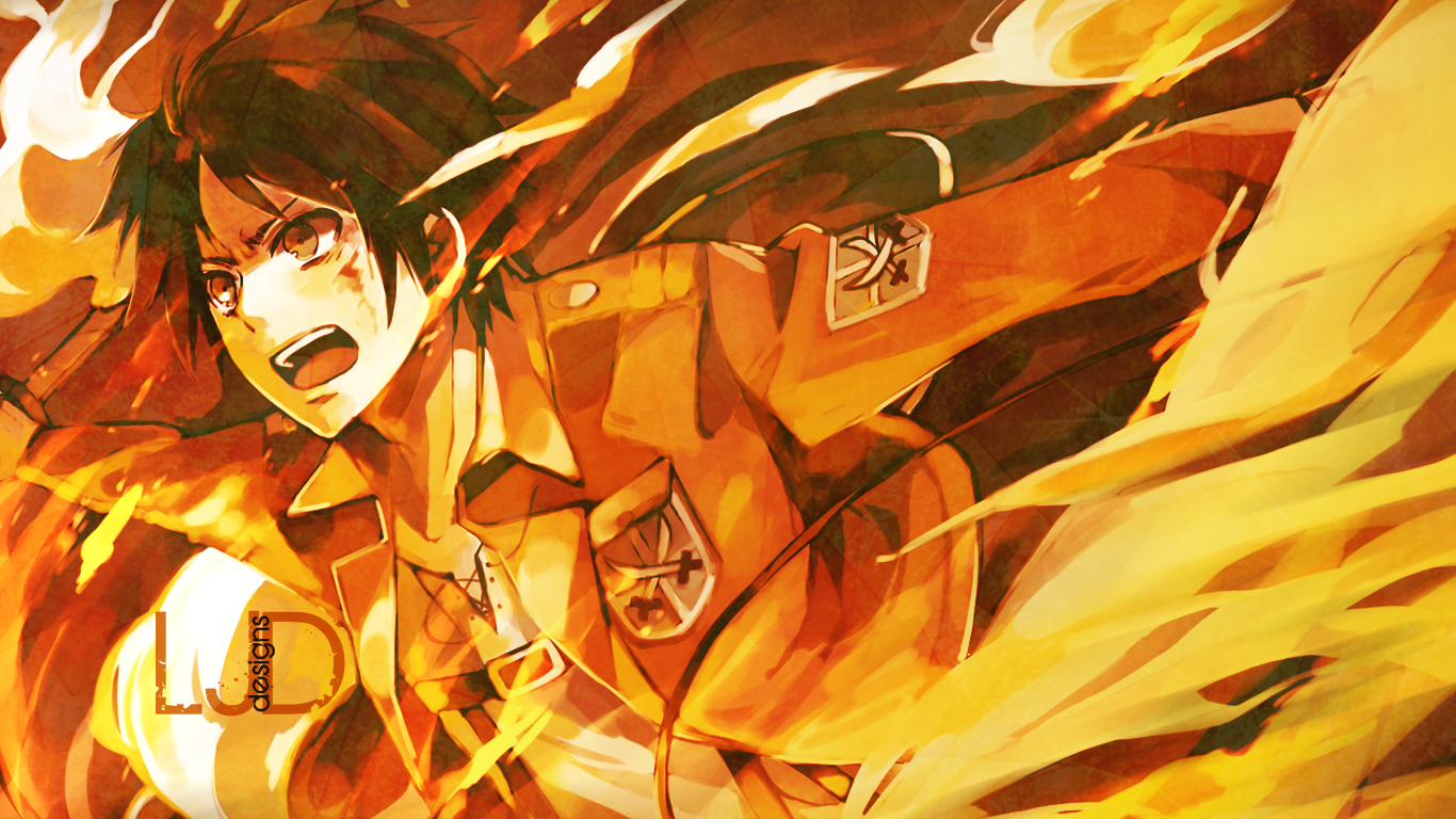 Eren Yellow - Fuego Interno Frases - HD Wallpaper 