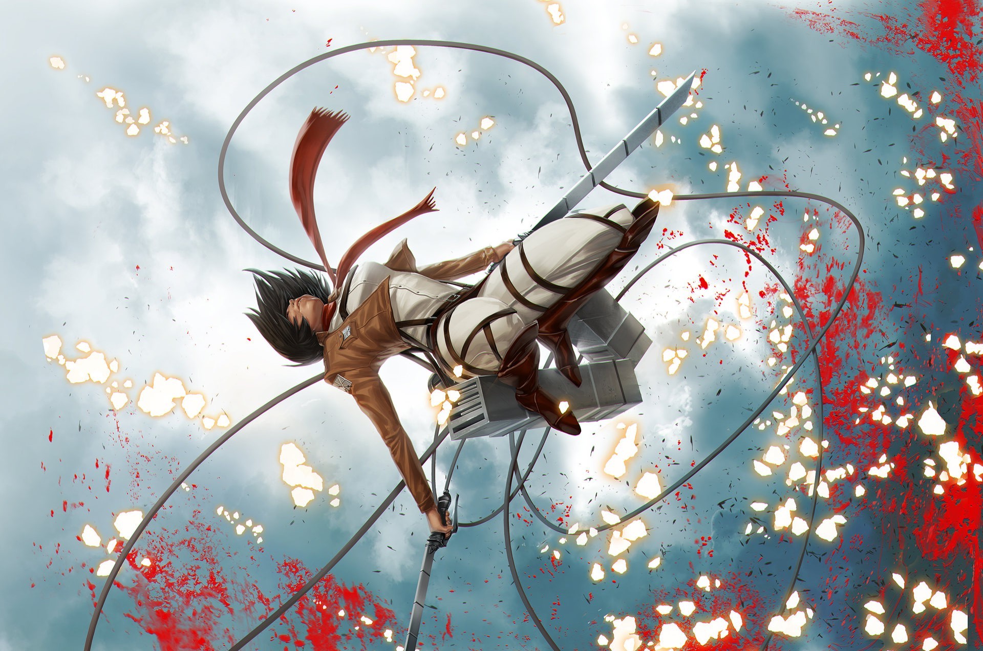 Shingeki No Kyojin, Mikasa Ackerman Wallpapers Hd / - Shingeki No Kyojin Wallpaper Mikasa - HD Wallpaper 