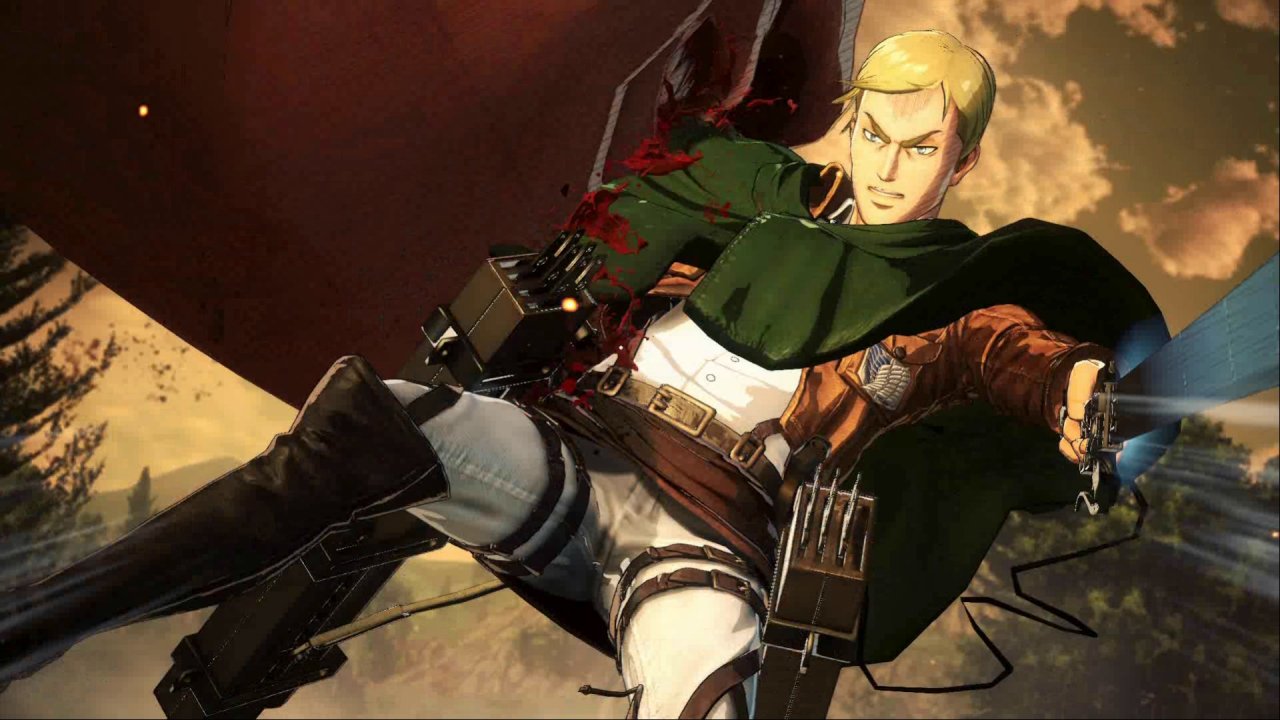 Attack On Titan 2 Review - Attack On Titan Wings Of Freedom 2 - HD Wallpaper 