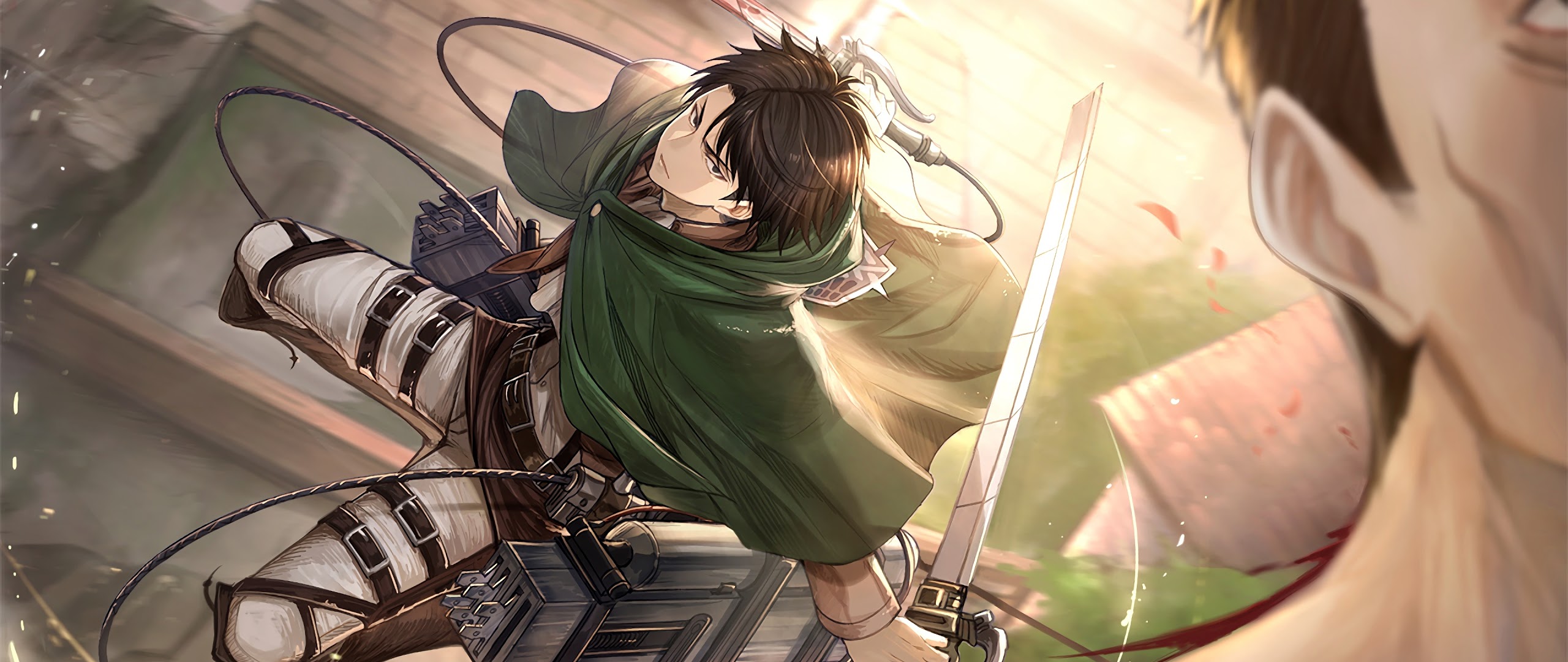 Levi, Attack On Titan, 4k, - Attack On Titan Levi 4k - HD Wallpaper 