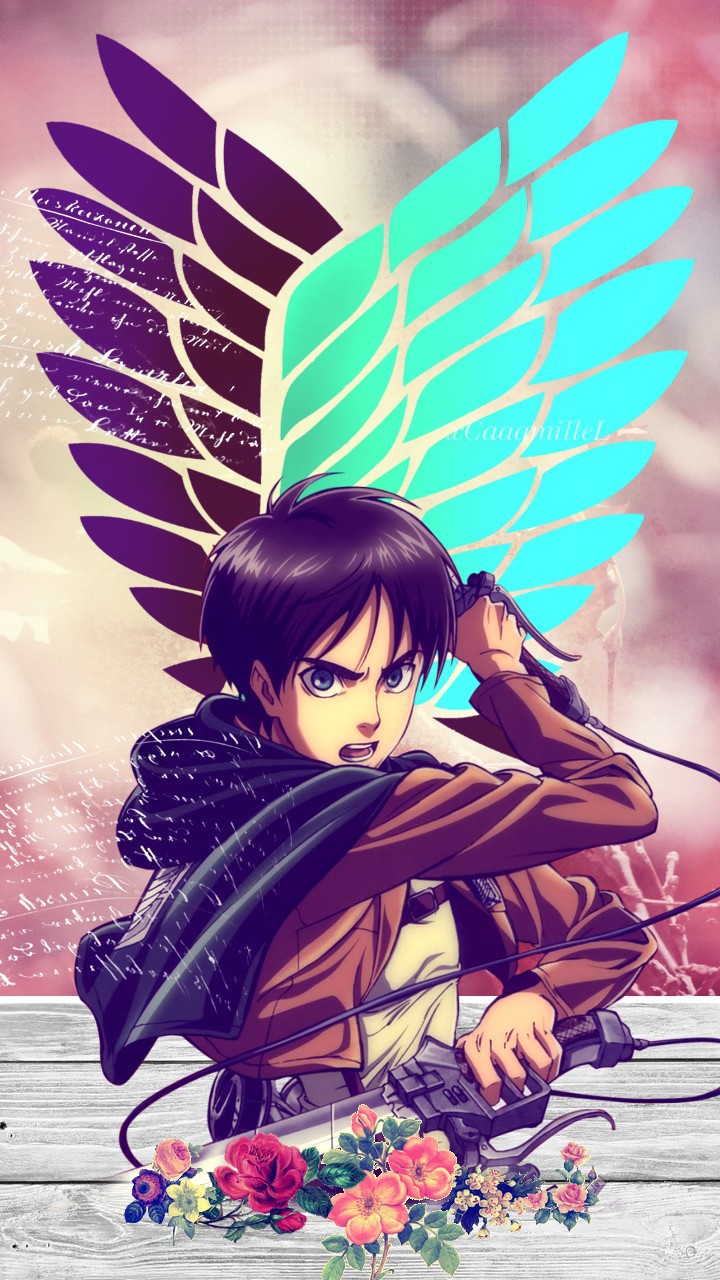 Wallpaper, Attack On Titan, Eren - Eren Jaeger - HD Wallpaper 