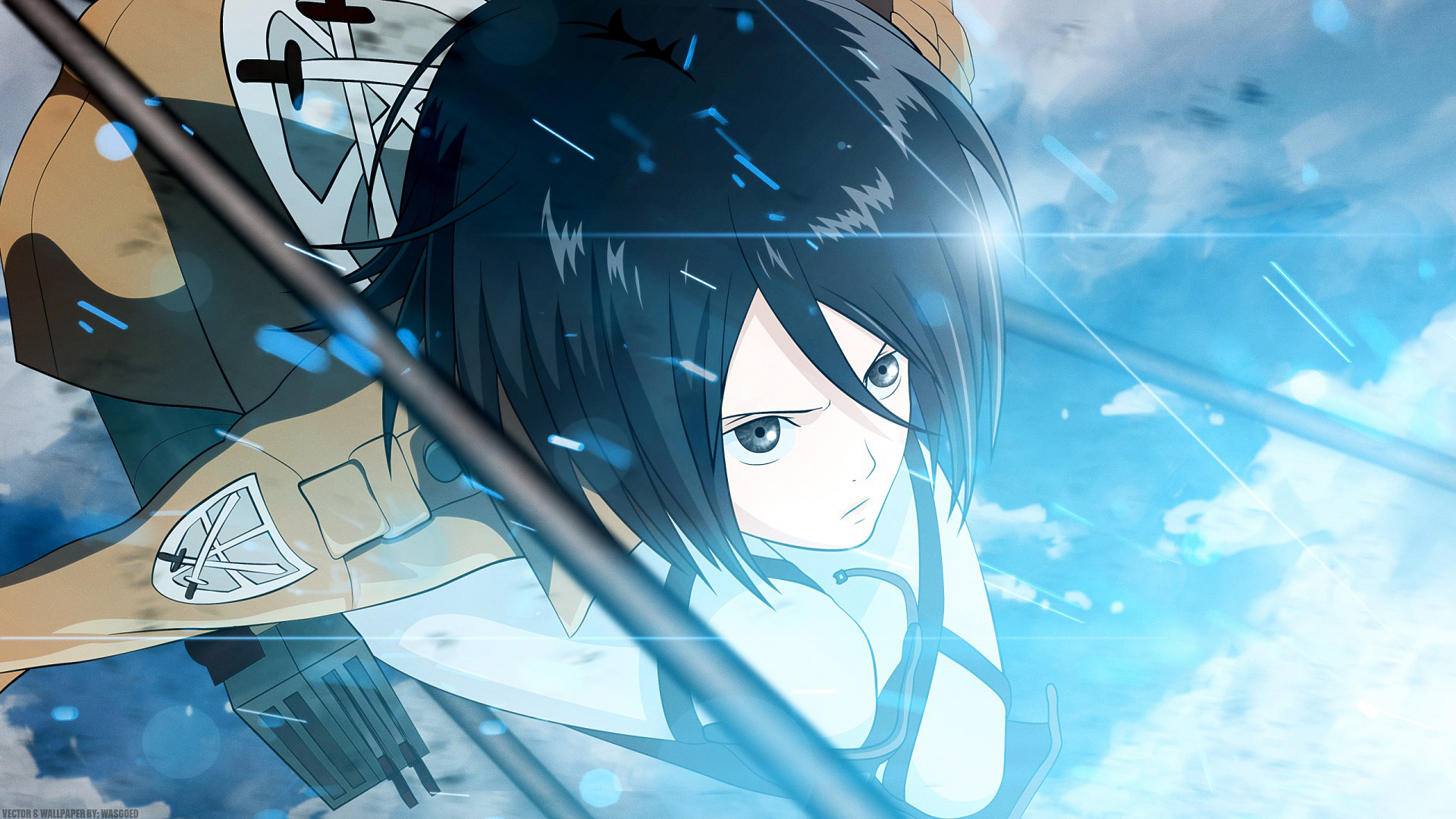 Attack On Titan Mikasa - HD Wallpaper 