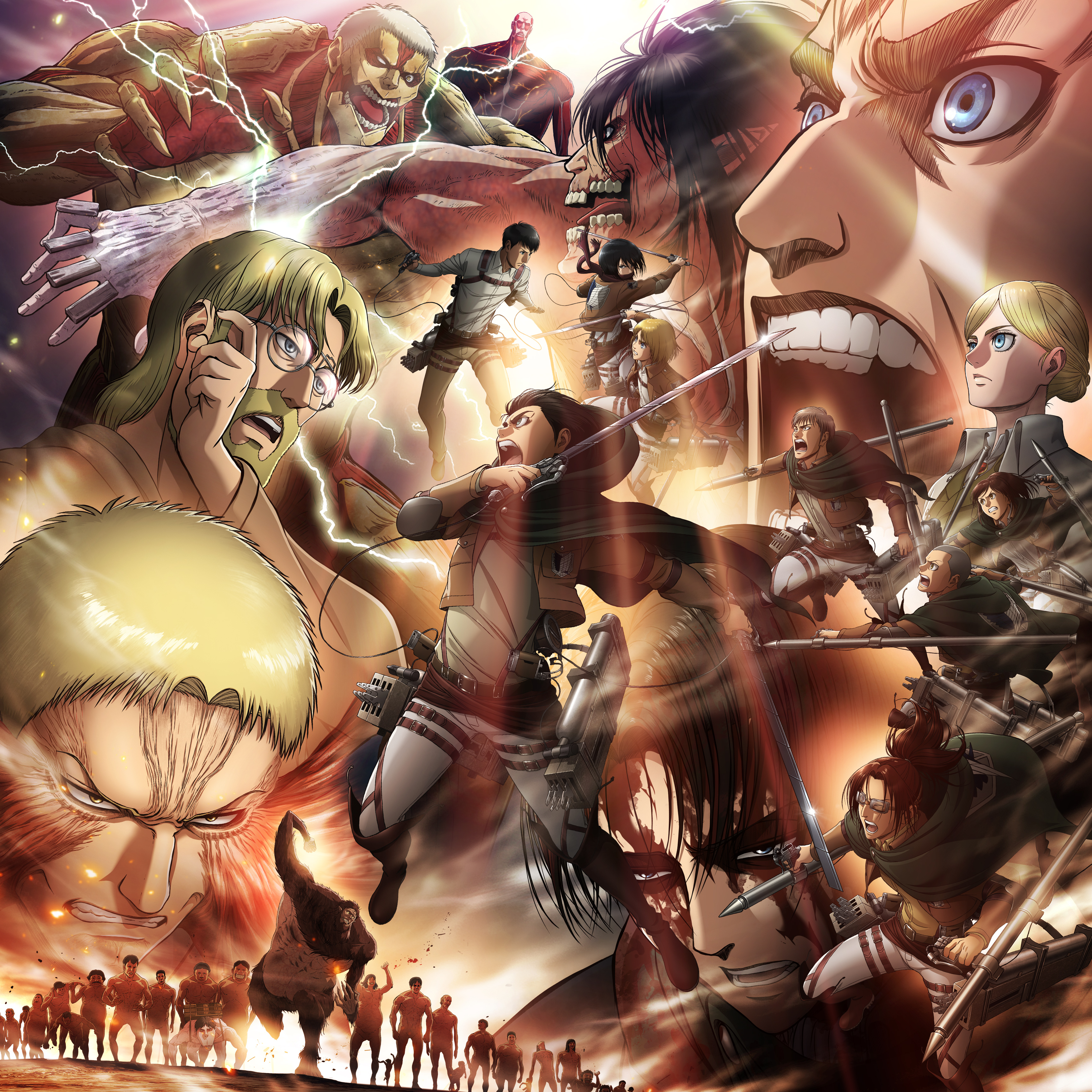 Attack On Titan Season 3 Part 1 Poster I Love Attack On Titan too 