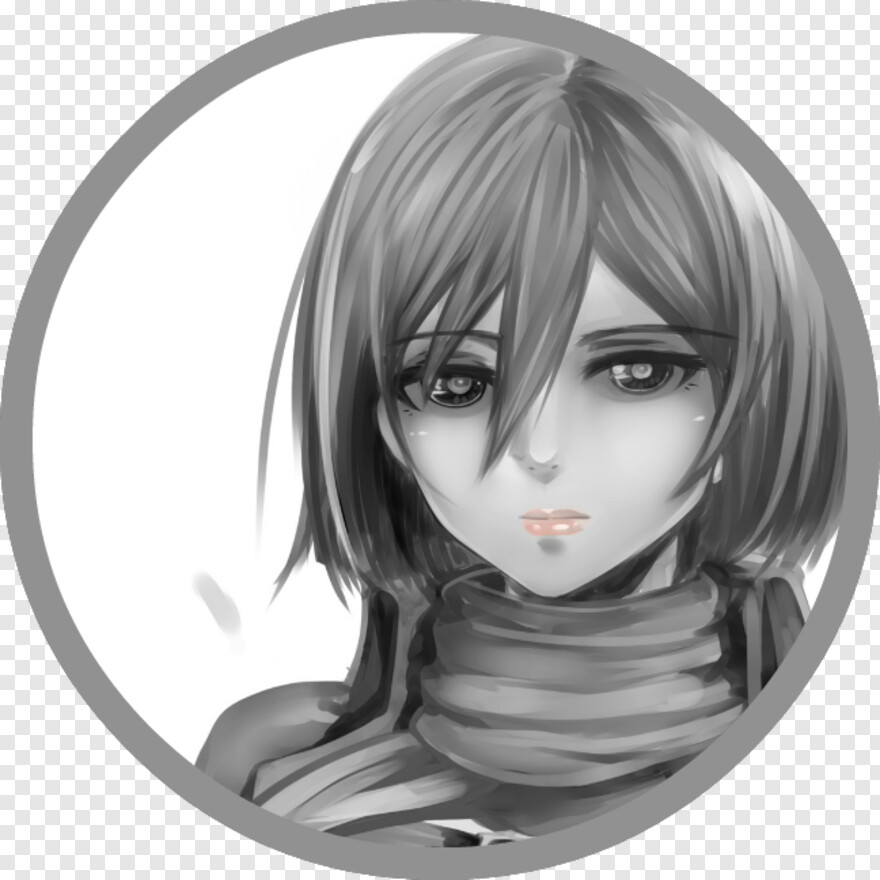 Mikasa Hd Wallpaper Mobile, Png Download - Attack On Girl Drawings - HD Wallpaper 