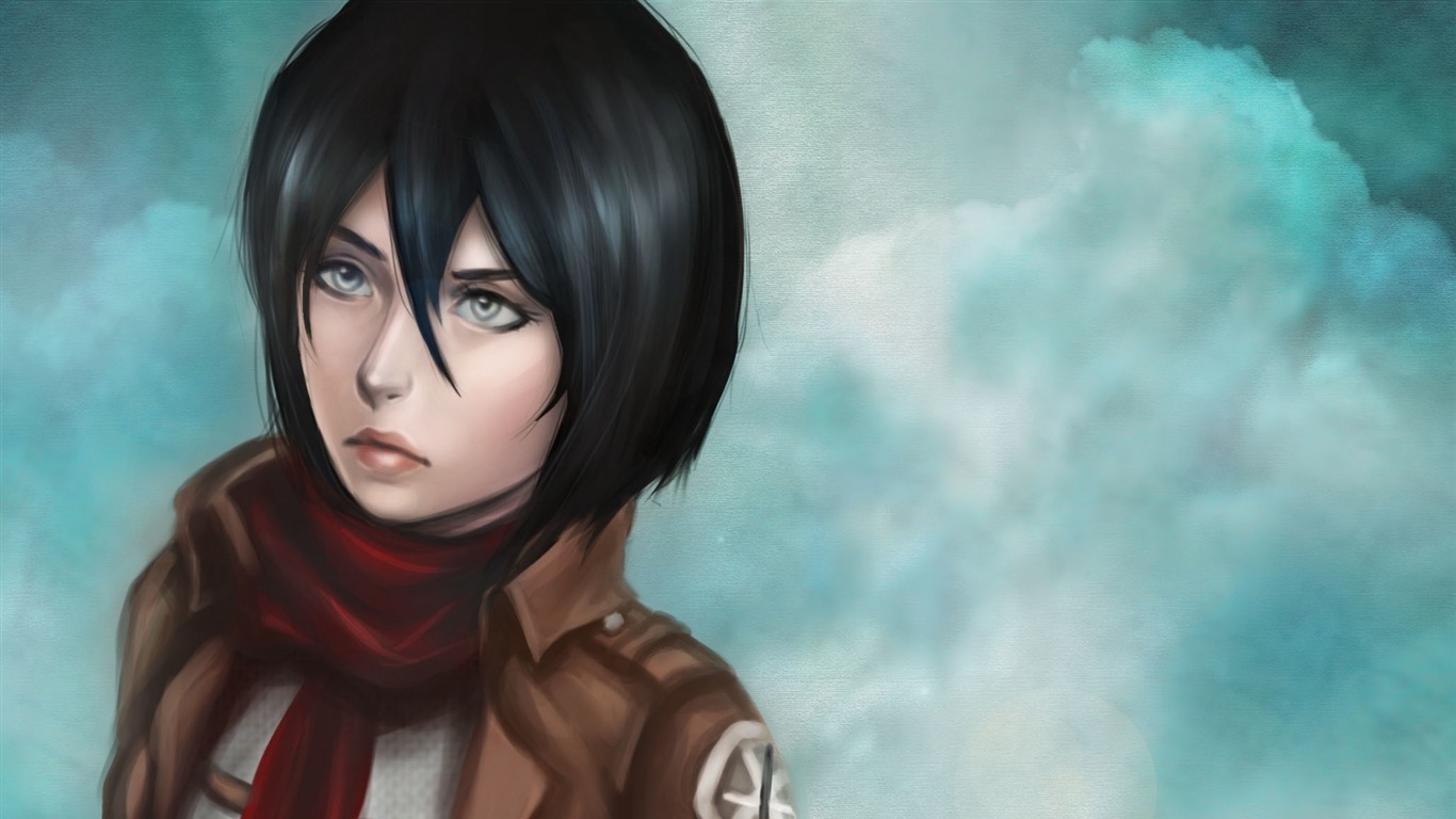 Mikasa Ackerman Art-anime Design Hd Wallpaper2016 - Mikasa Ackerman 4 - HD Wallpaper 