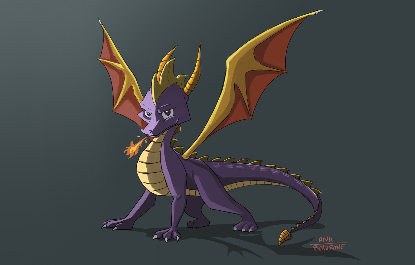 Photo Wallpaper Minimalism, Dragon, The Game, Fantasy, - Cartoon - HD Wallpaper 