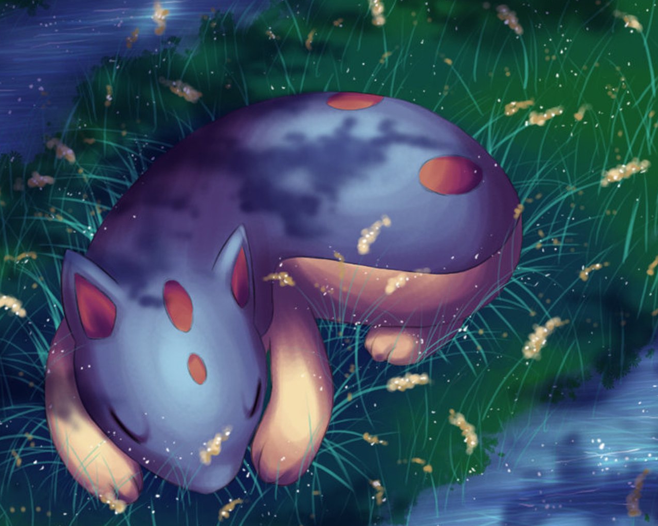 Sweet Dreams - Pokemon Fire Type Backgrounds - HD Wallpaper 