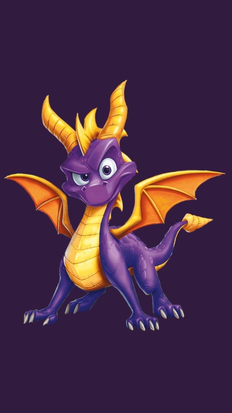 Spyro The Dragon Phone - HD Wallpaper 