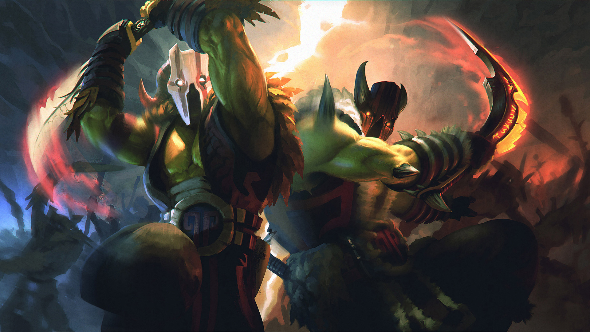 Dota 2 Juggernaut Арт - HD Wallpaper 