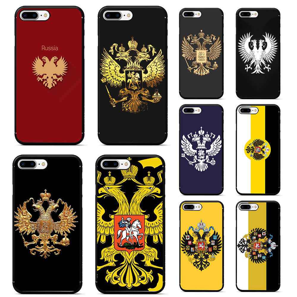 Russia Flag Wallpaper Case For Iphone 7 Plus Soft Tpu - Iphone 8 Plus Black Girl Case - HD Wallpaper 