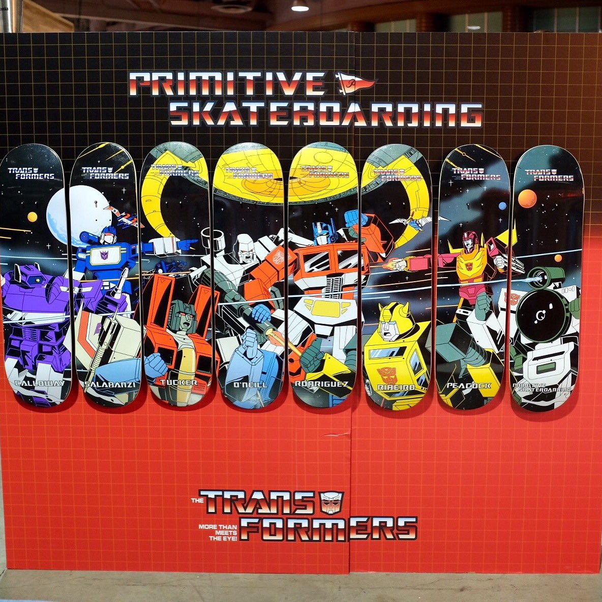 Primitive Skate Transformers G1 Skateboard Decks - Primitive Skateboards Transformers - HD Wallpaper 