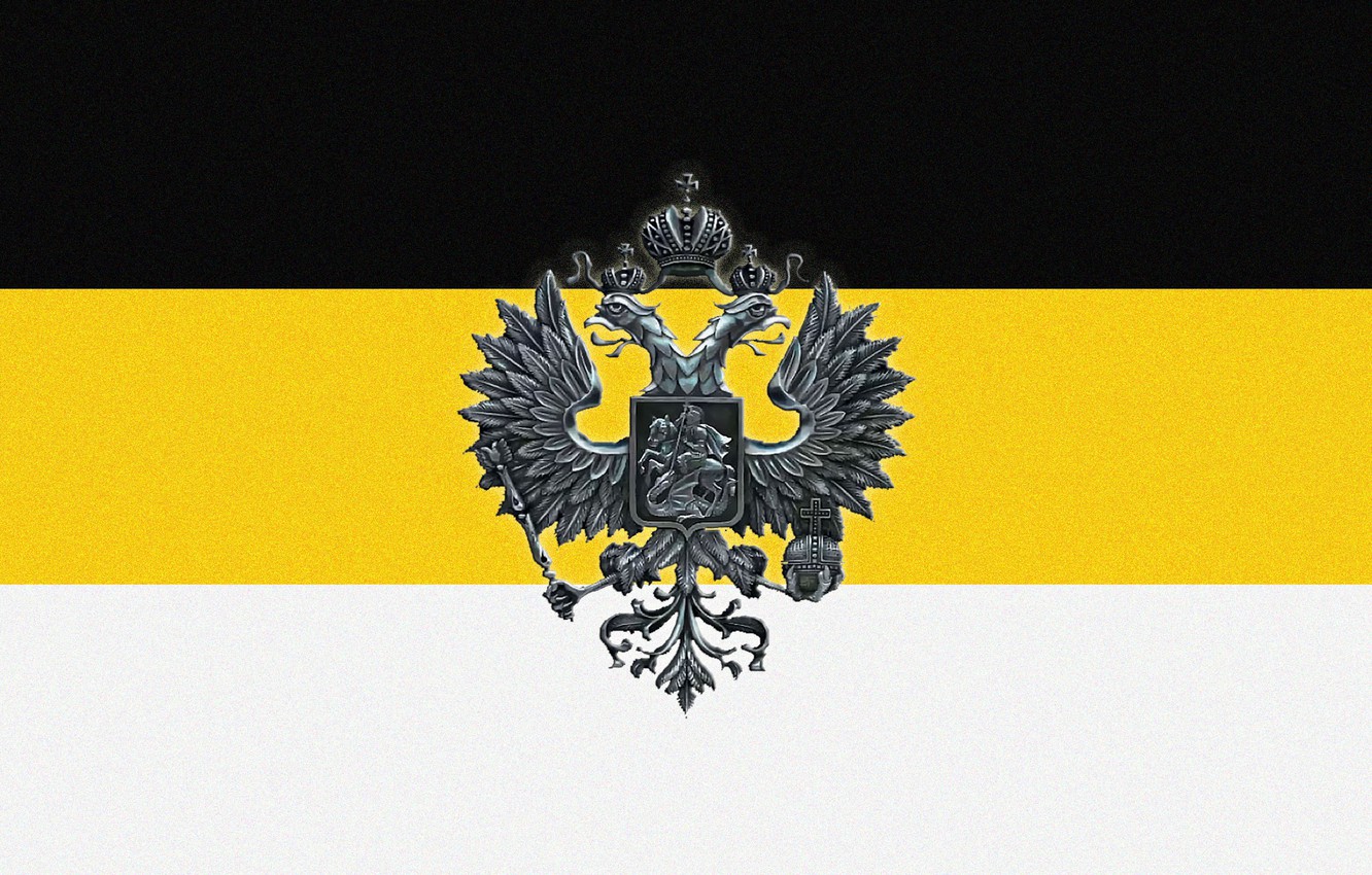 Photo Wallpaper Eagle, Flag, Russia, Empire, Double-headed - Russia Coat Of Arms Iphone - HD Wallpaper 