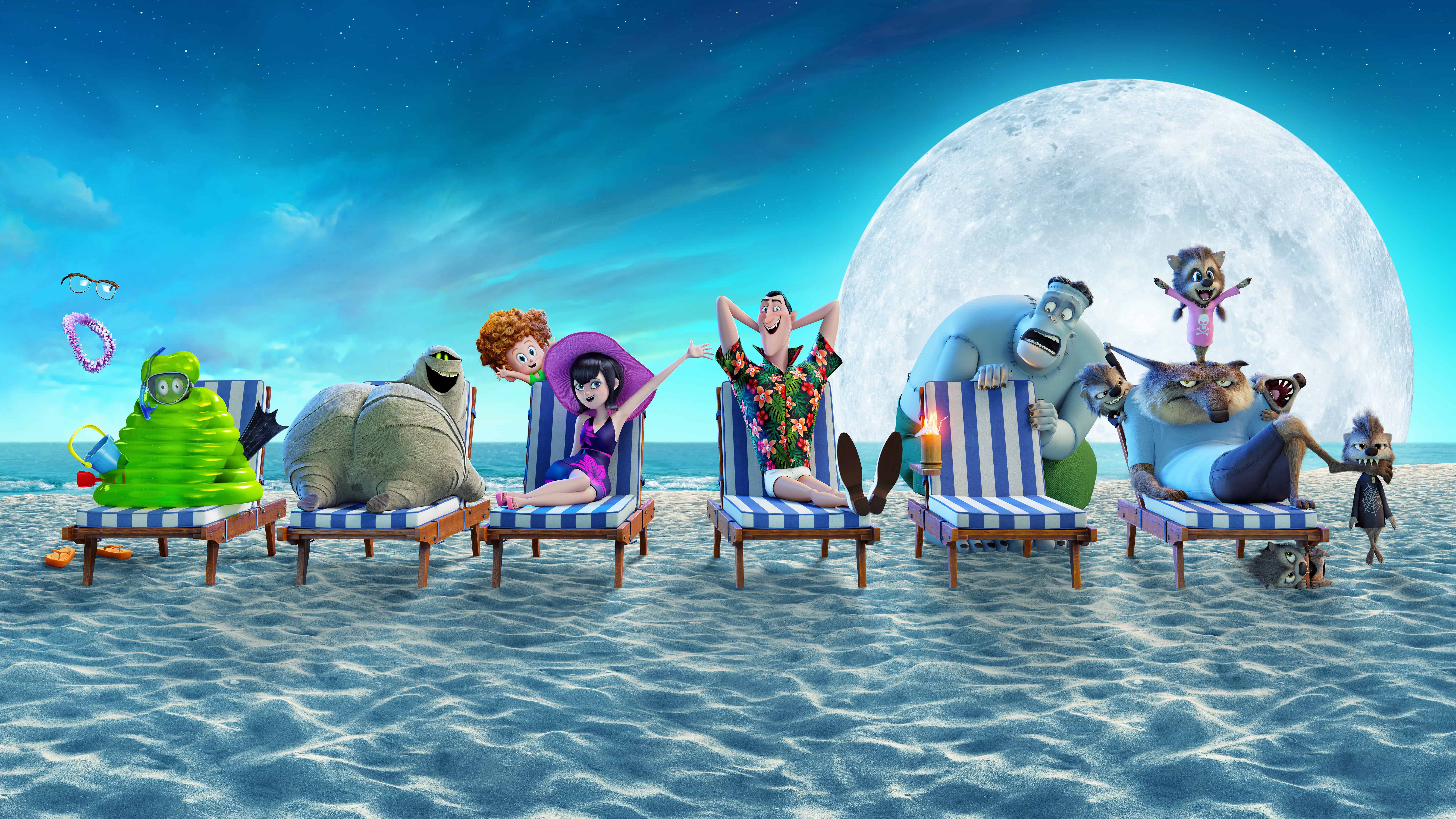 Hotel Transylvania 3 Summer Vacation Uhd 8k Wallpaper - Hotel Transylvania 3 Summer Vacation - HD Wallpaper 