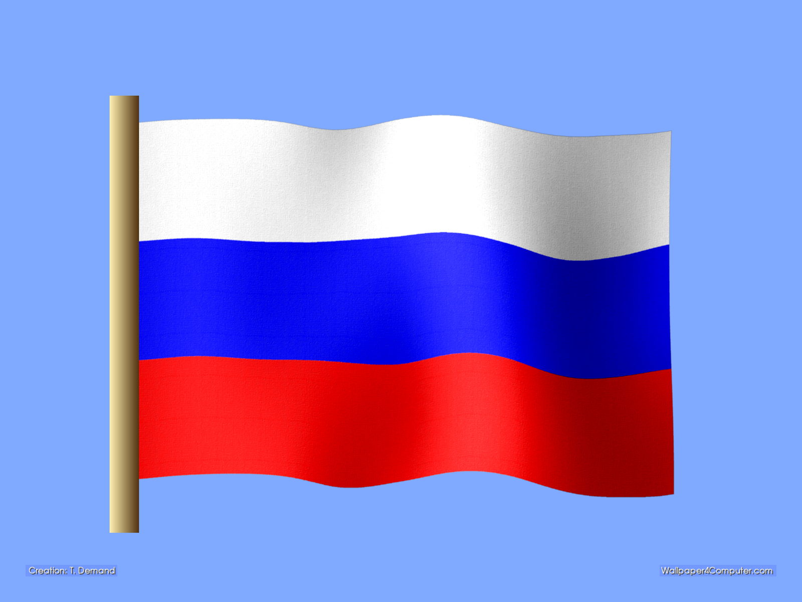 Les Drapeaux De La Russie - HD Wallpaper 