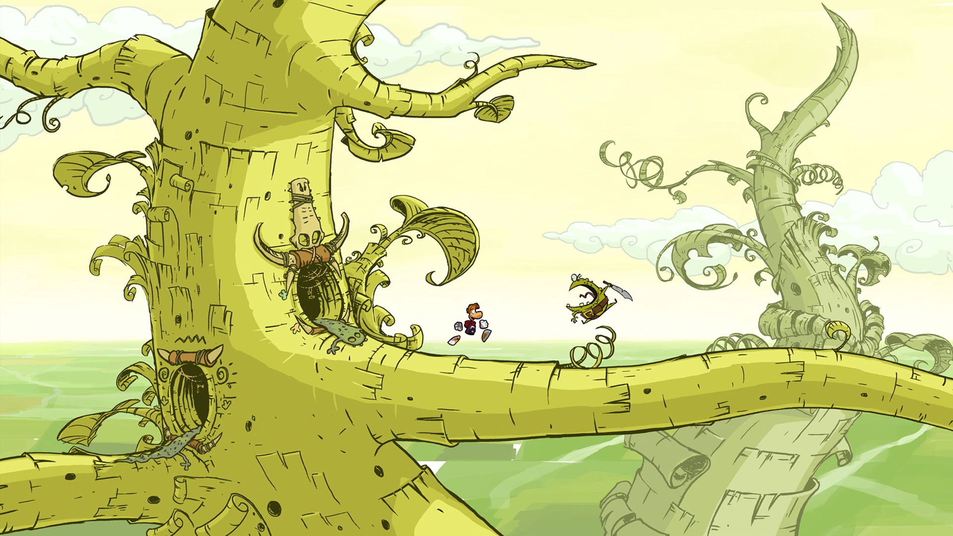 Rayman Legends Wallpaper - Fondos De Pantalla Rayman Legends - HD Wallpaper 