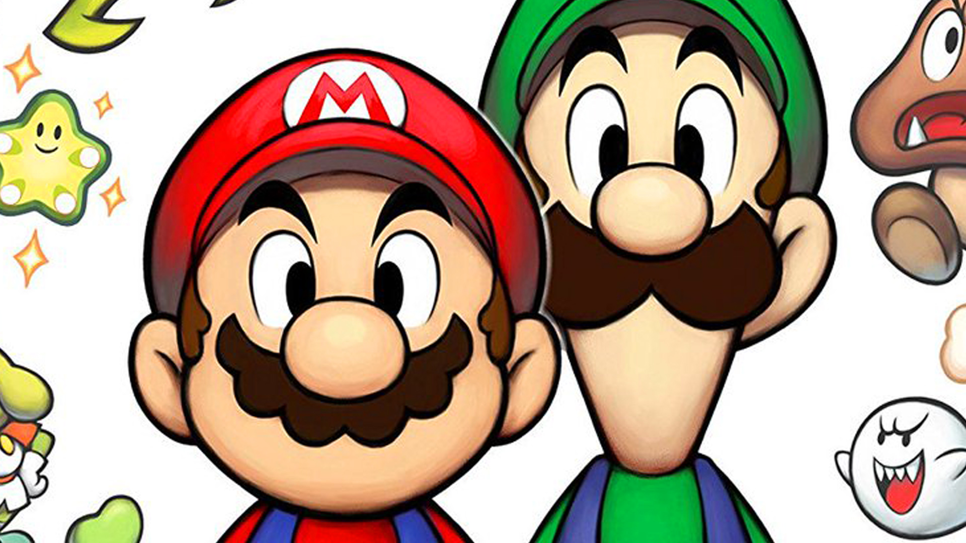 Mario & Luigi - Mario & Luigi Bowser's Inside Story Bowser Jr Journey - HD Wallpaper 