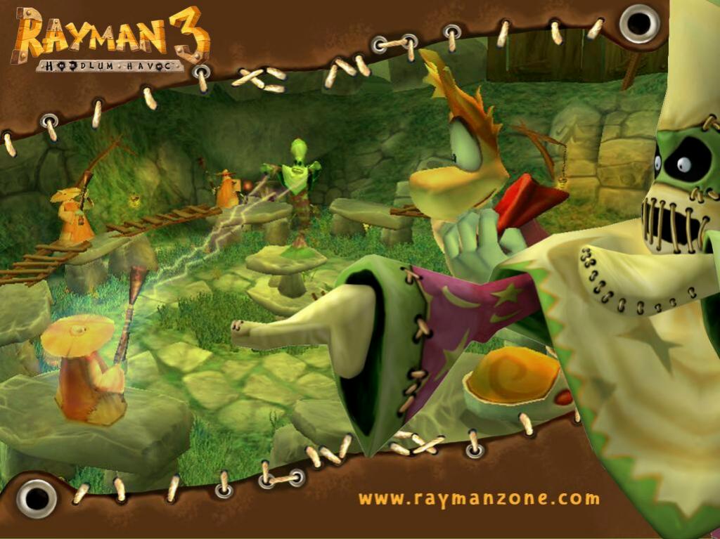 Rayman 3 Hoodlum Havoc Art - HD Wallpaper 