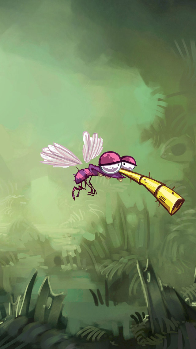 Rayman Mosquito Iphone Wallpaper - Rayman Fondos De Pantalla - HD Wallpaper 