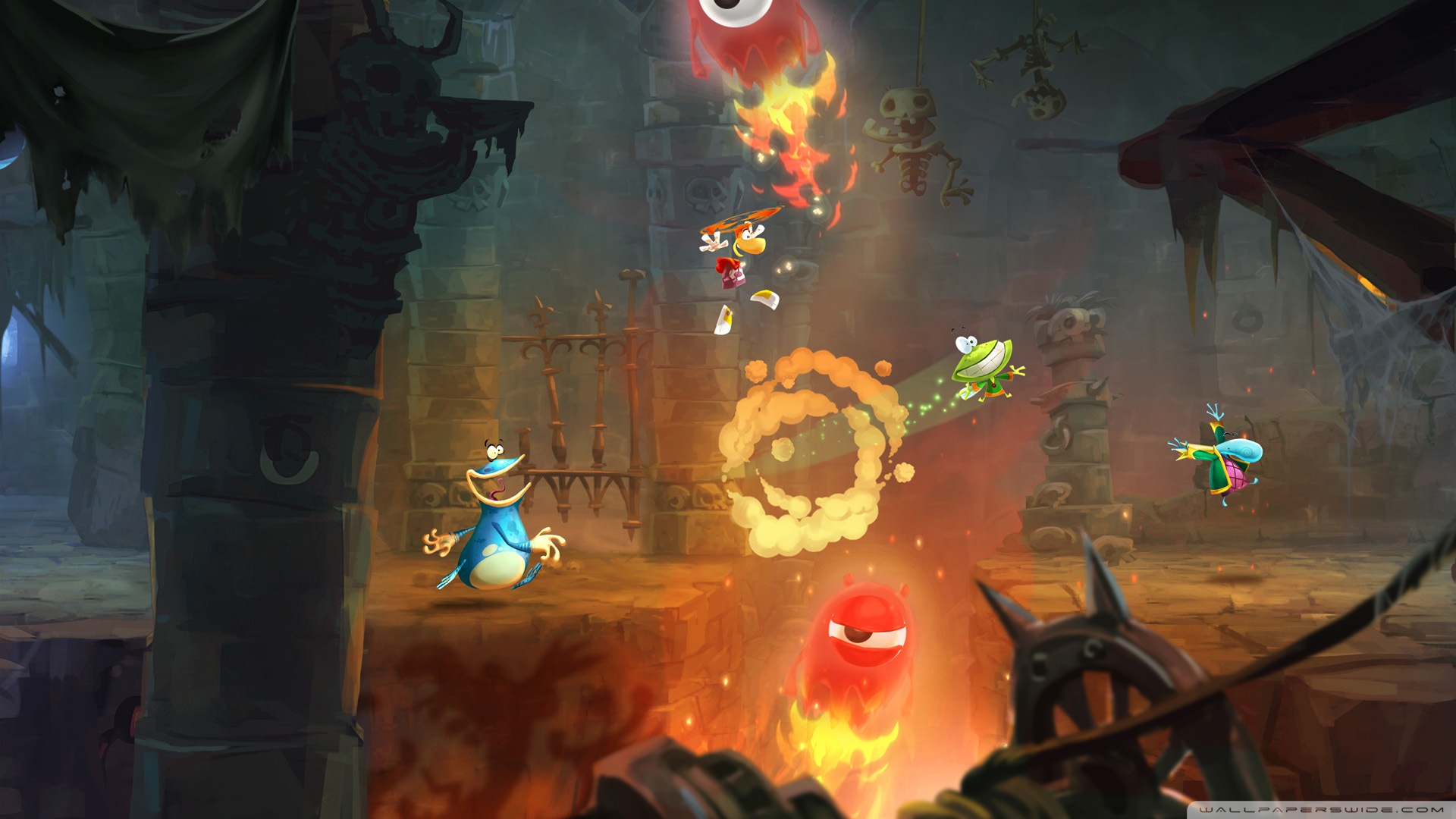 Rayman Legend Multiplayer - HD Wallpaper 