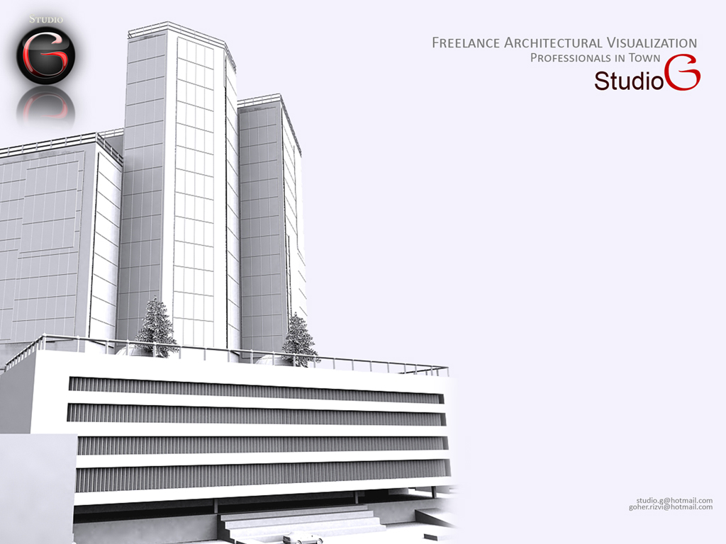Commercial Building - HD Wallpaper 