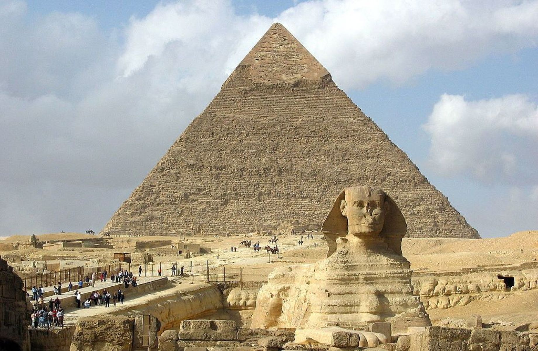 Great Sphinx Of Giza Wallpaper - Were The Pyramids Made - HD Wallpaper 