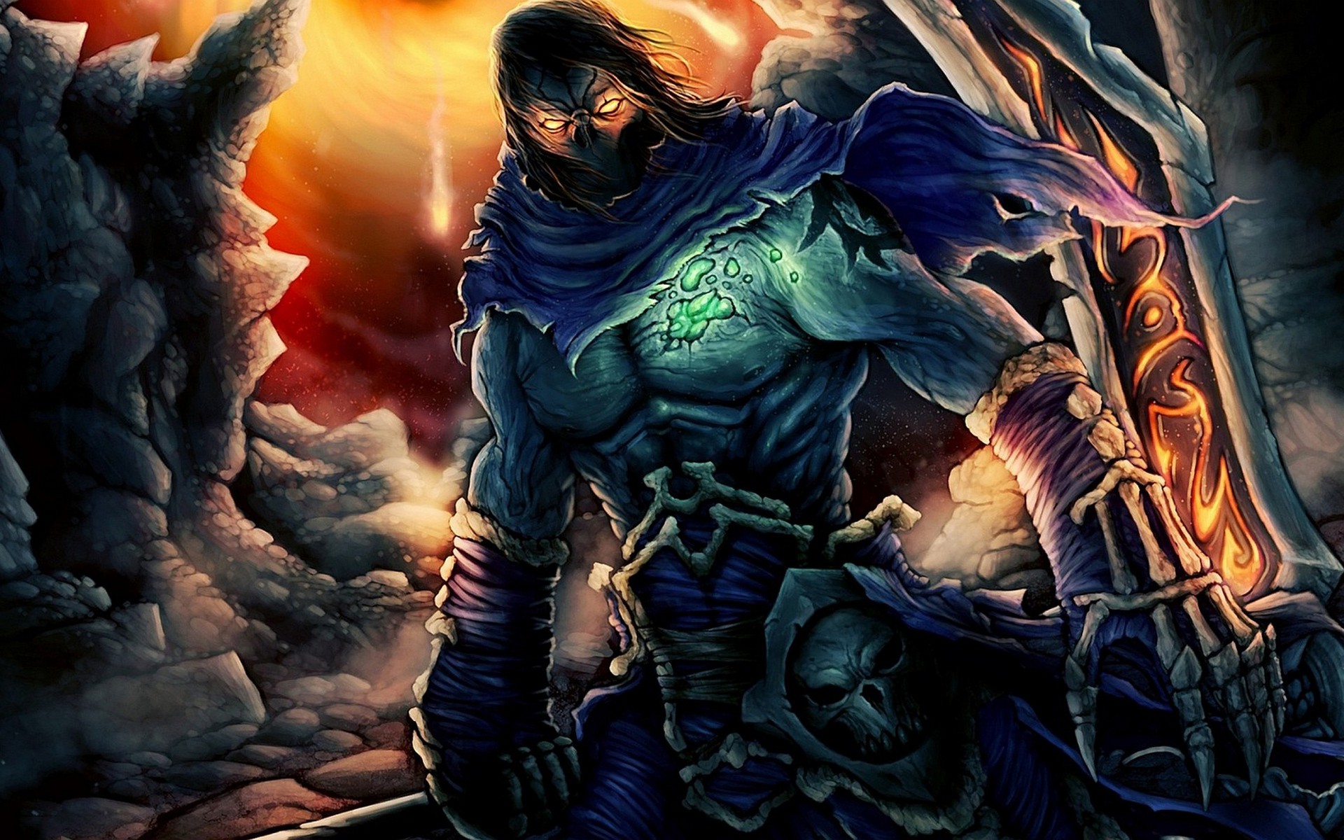Digital Art Darksiders - HD Wallpaper 