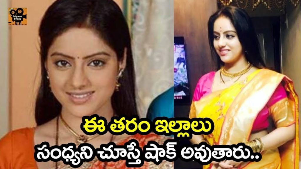 Eetharam Illalu Serial Actress Sandhya - Eetharam Illalu Serial Heroine - HD Wallpaper 