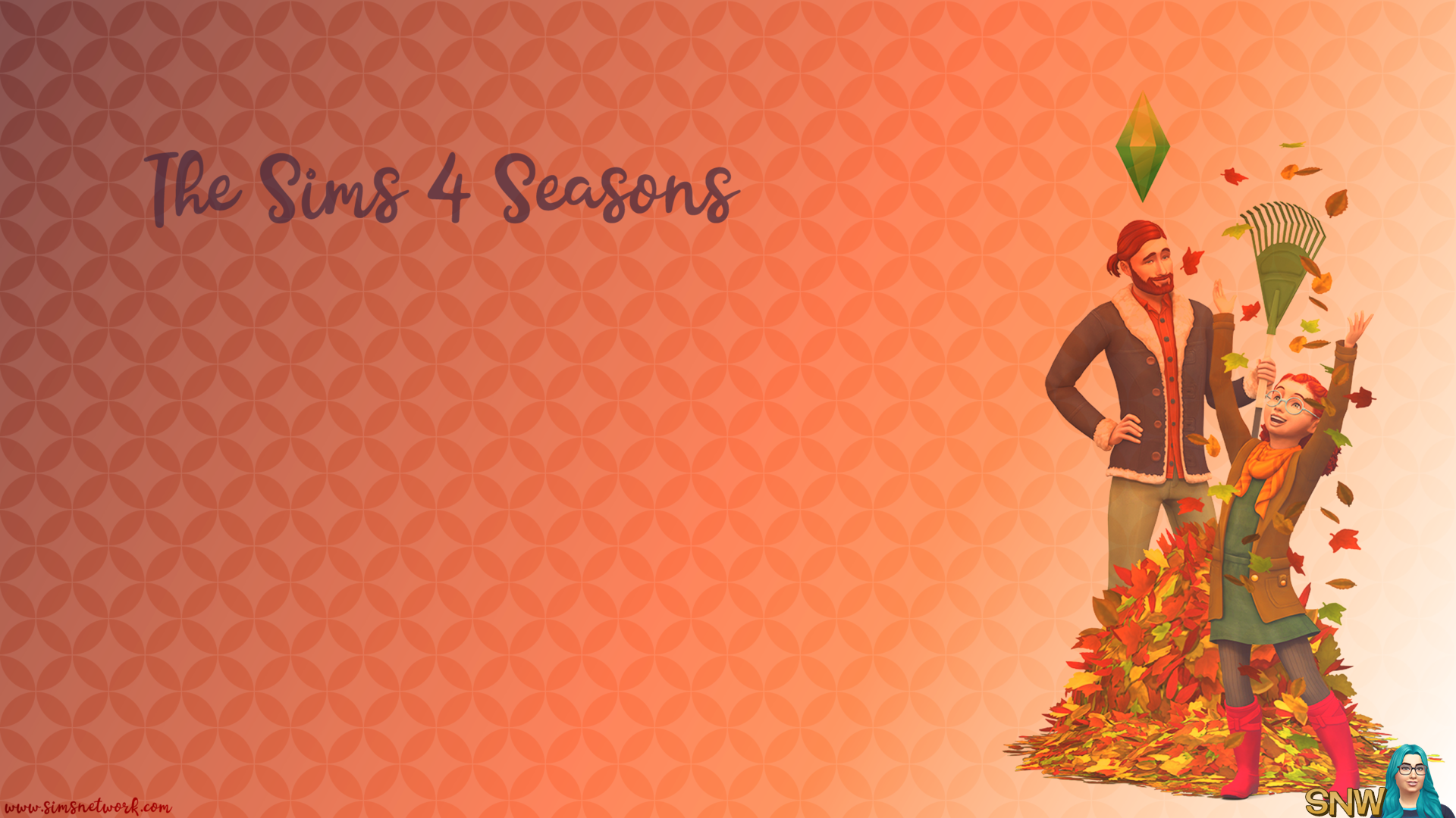 The Sims - Autumn 4 Season - HD Wallpaper 