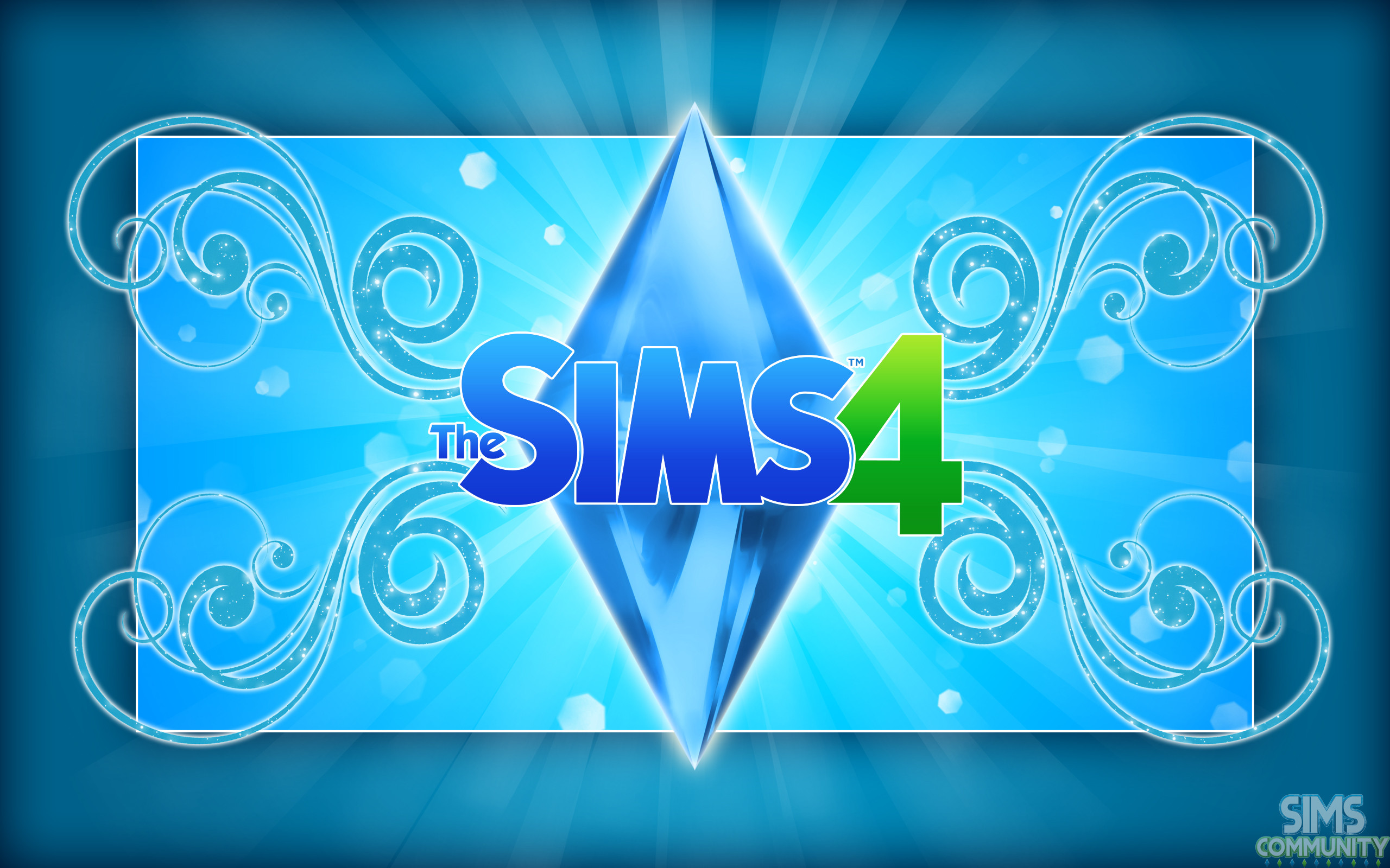 Data Src Vertical The Sims 4 Wallpaper Cc - Sims 4 - HD Wallpaper 