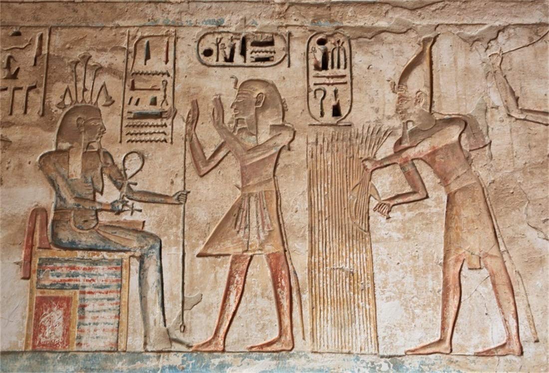 Ancient Egyptian Wall Carving - HD Wallpaper 