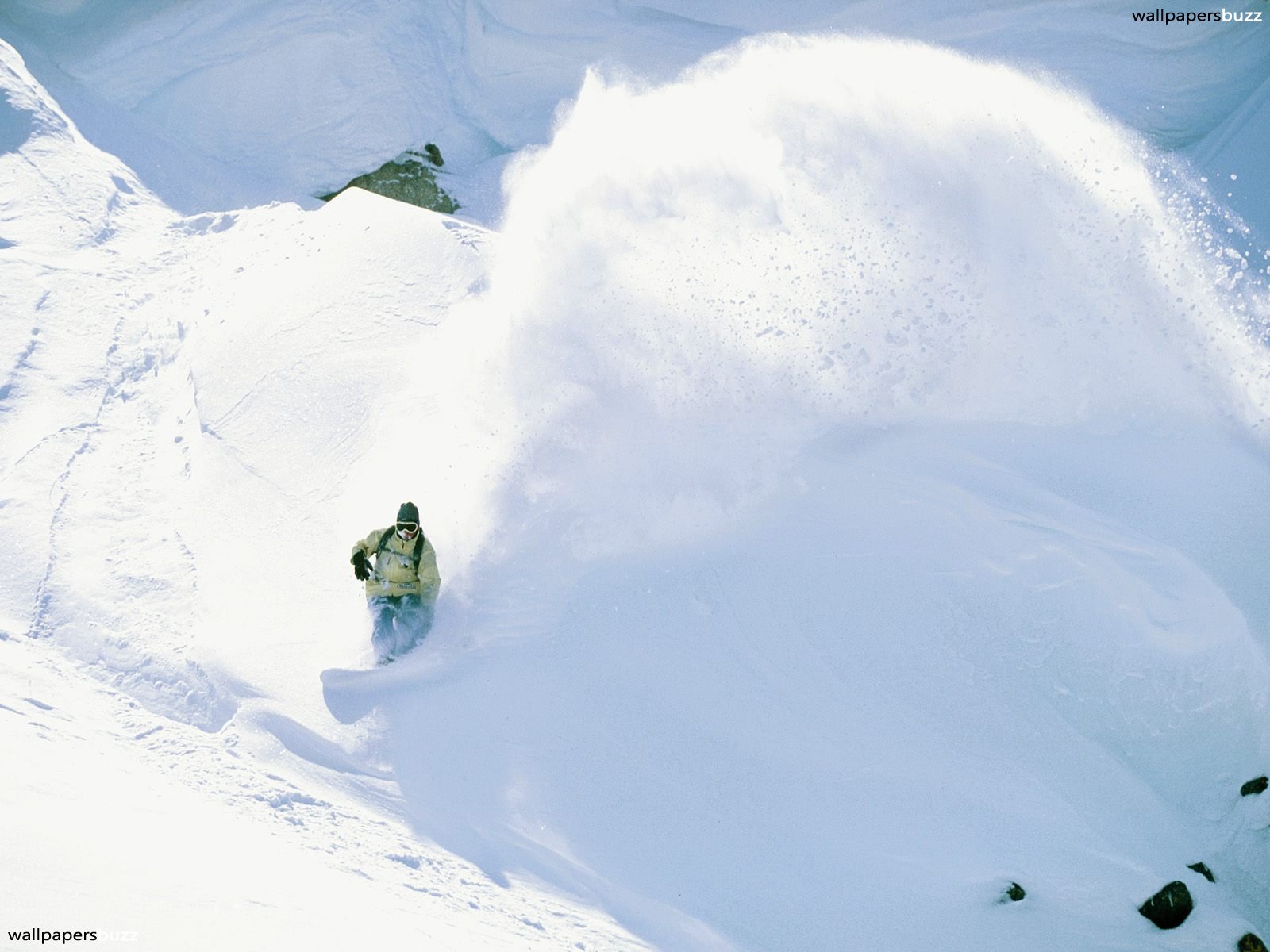 Snowboarding Splash - HD Wallpaper 